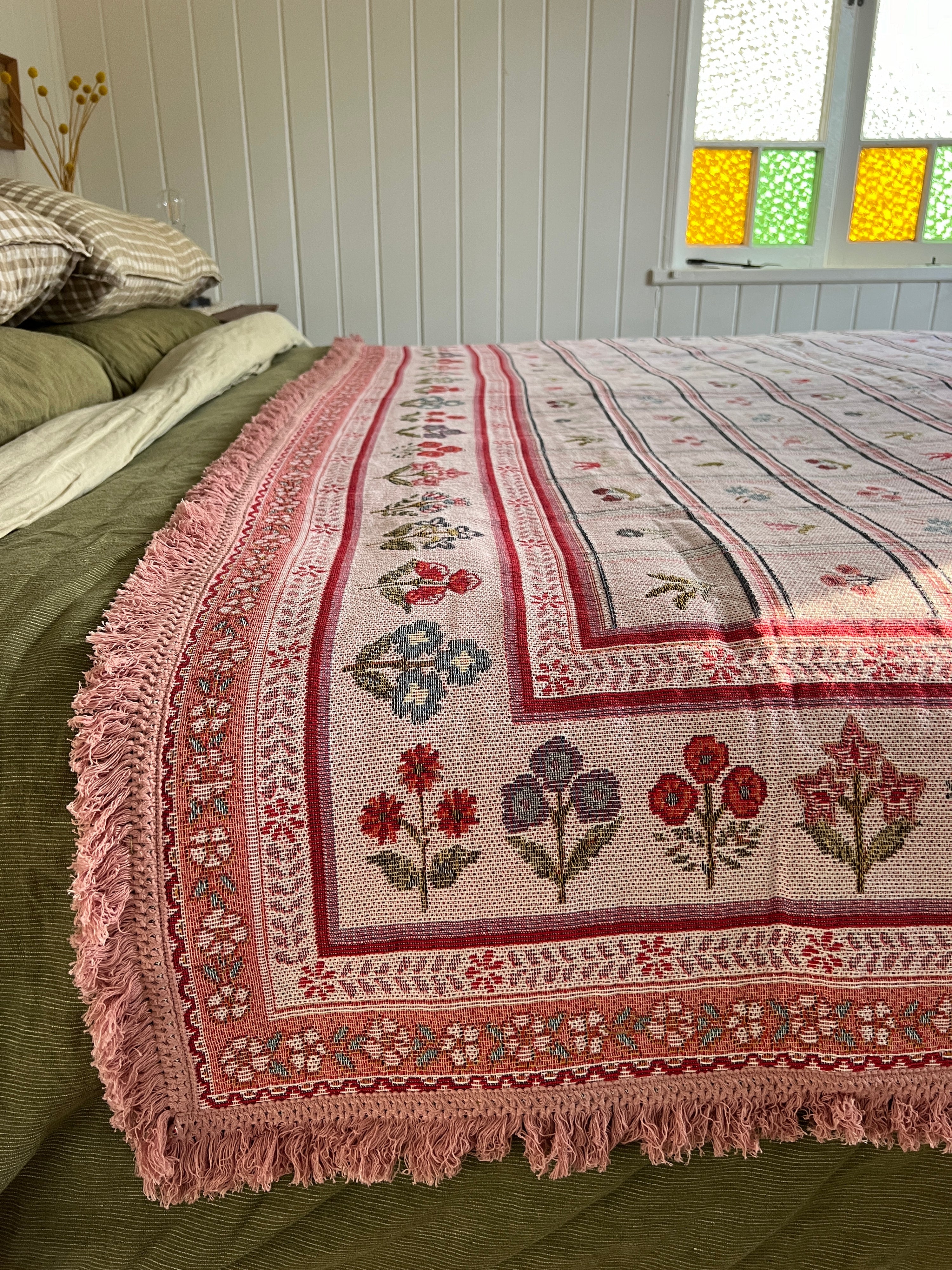 The Petal Travel Rug