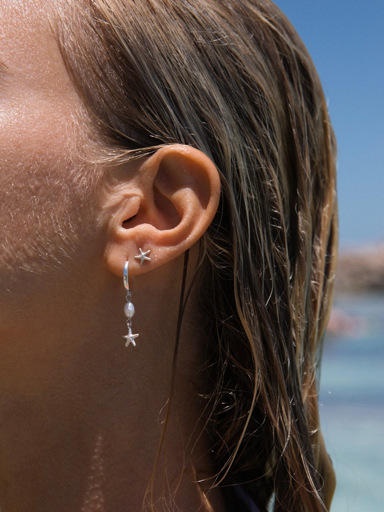 Seastar Studs - Sterling Silver