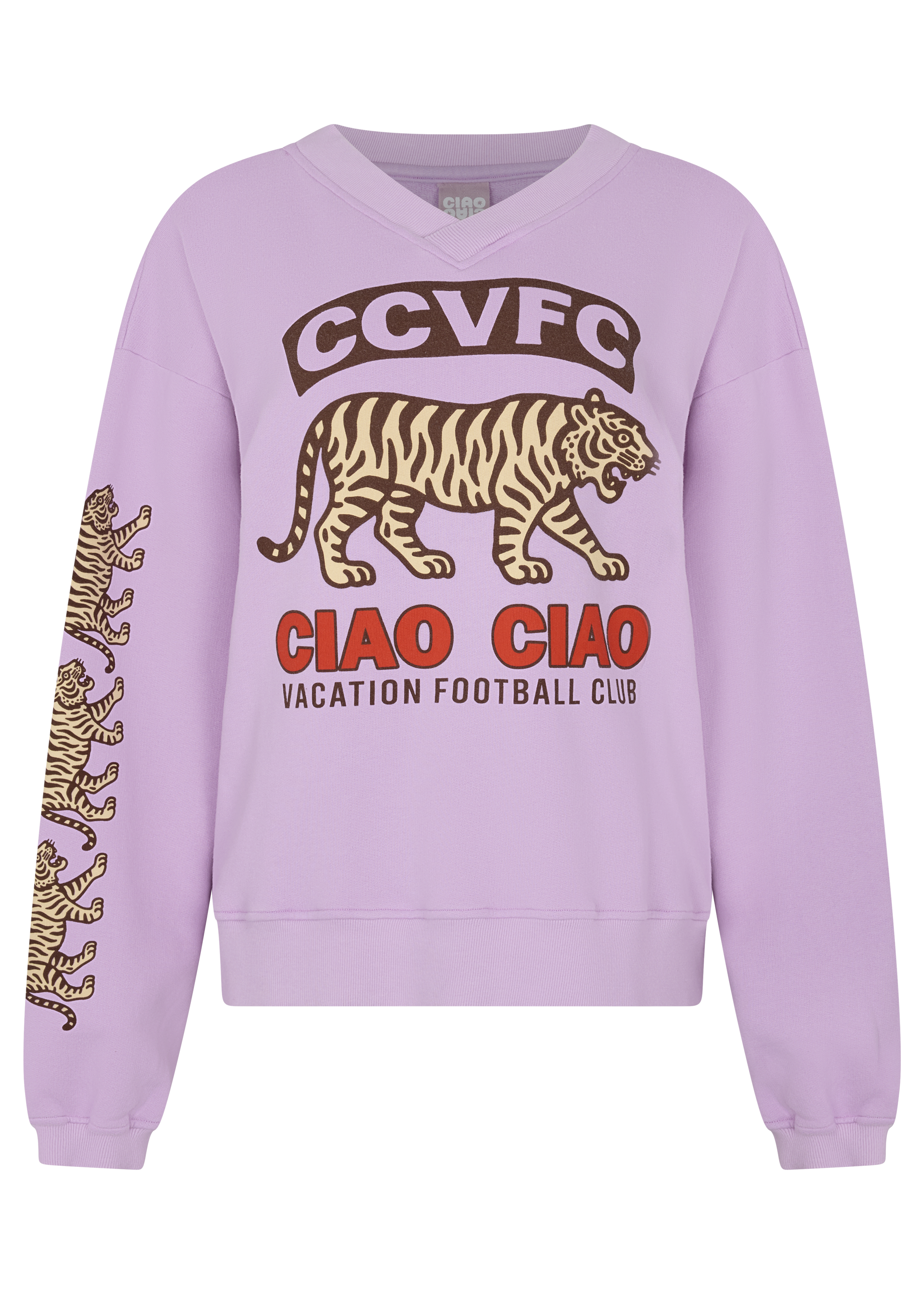 CCVFC Tiger Sweater - Pink