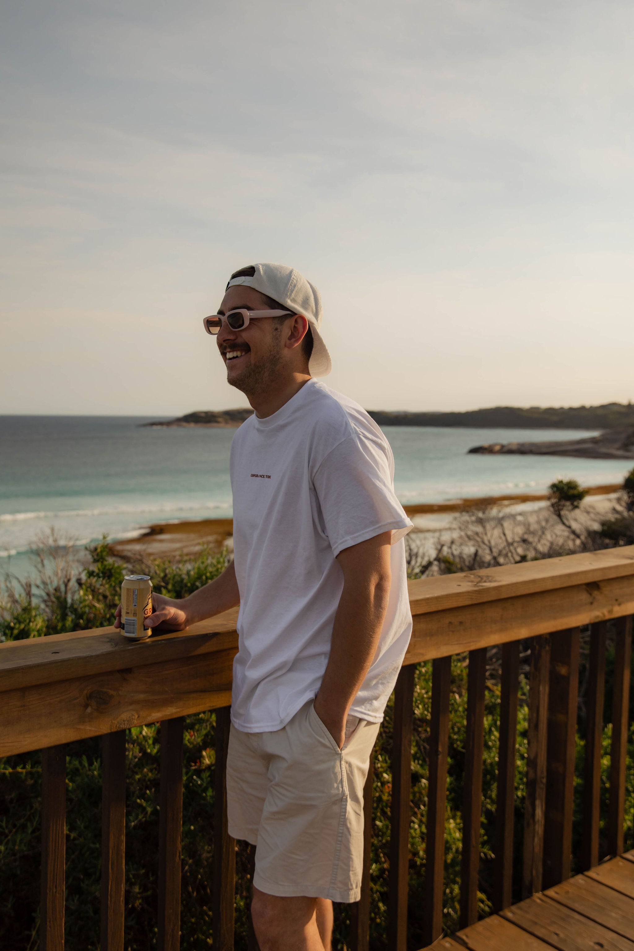 West Beach Tee - White