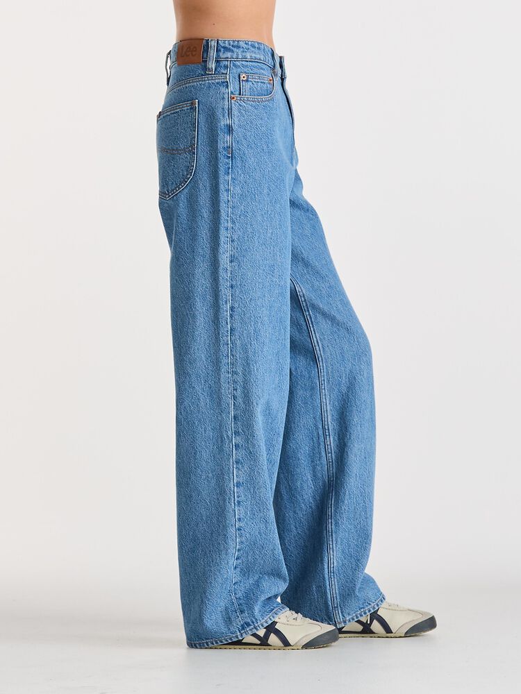 Mid Baggy Jean - Electric Blue