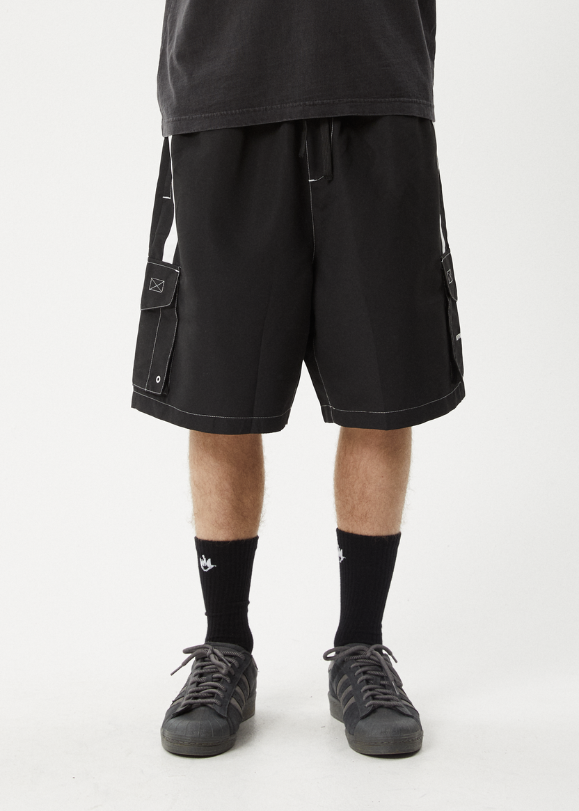 House Related - Cargo Swim Short 21" - Black