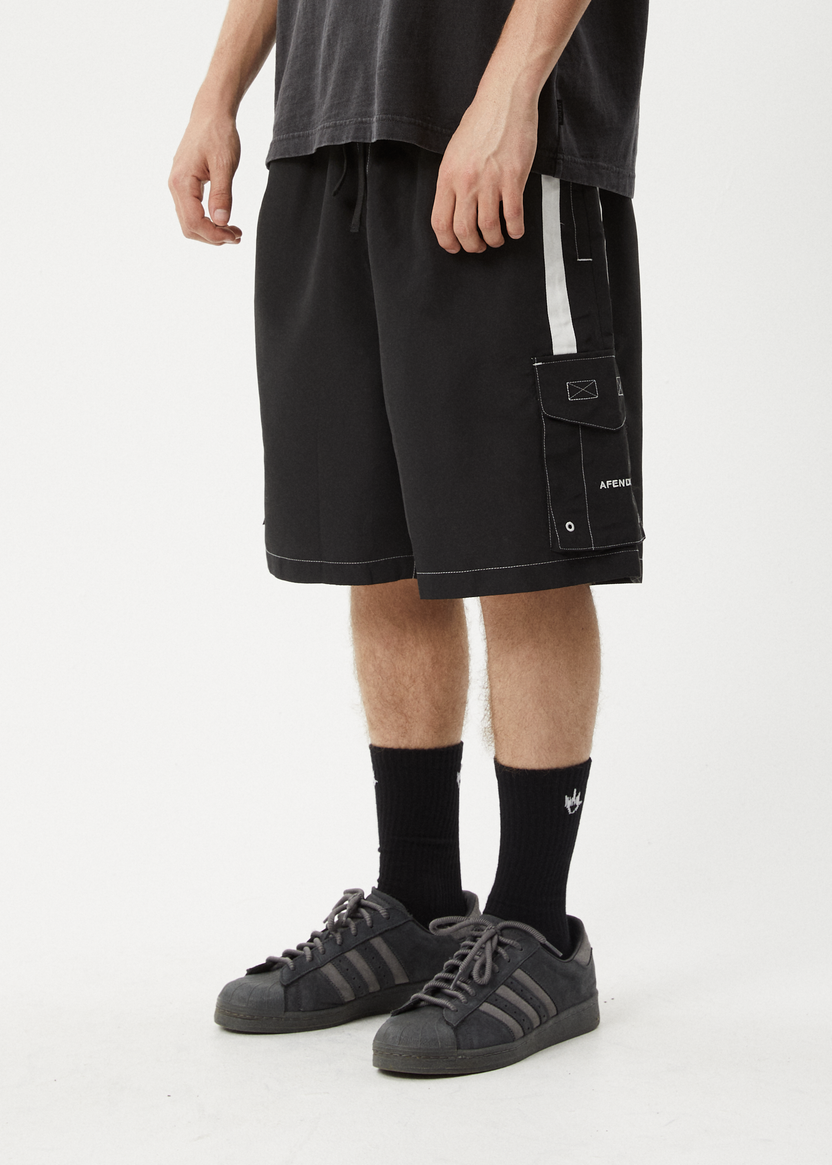 House Related - Cargo Swim Short 21" - Black