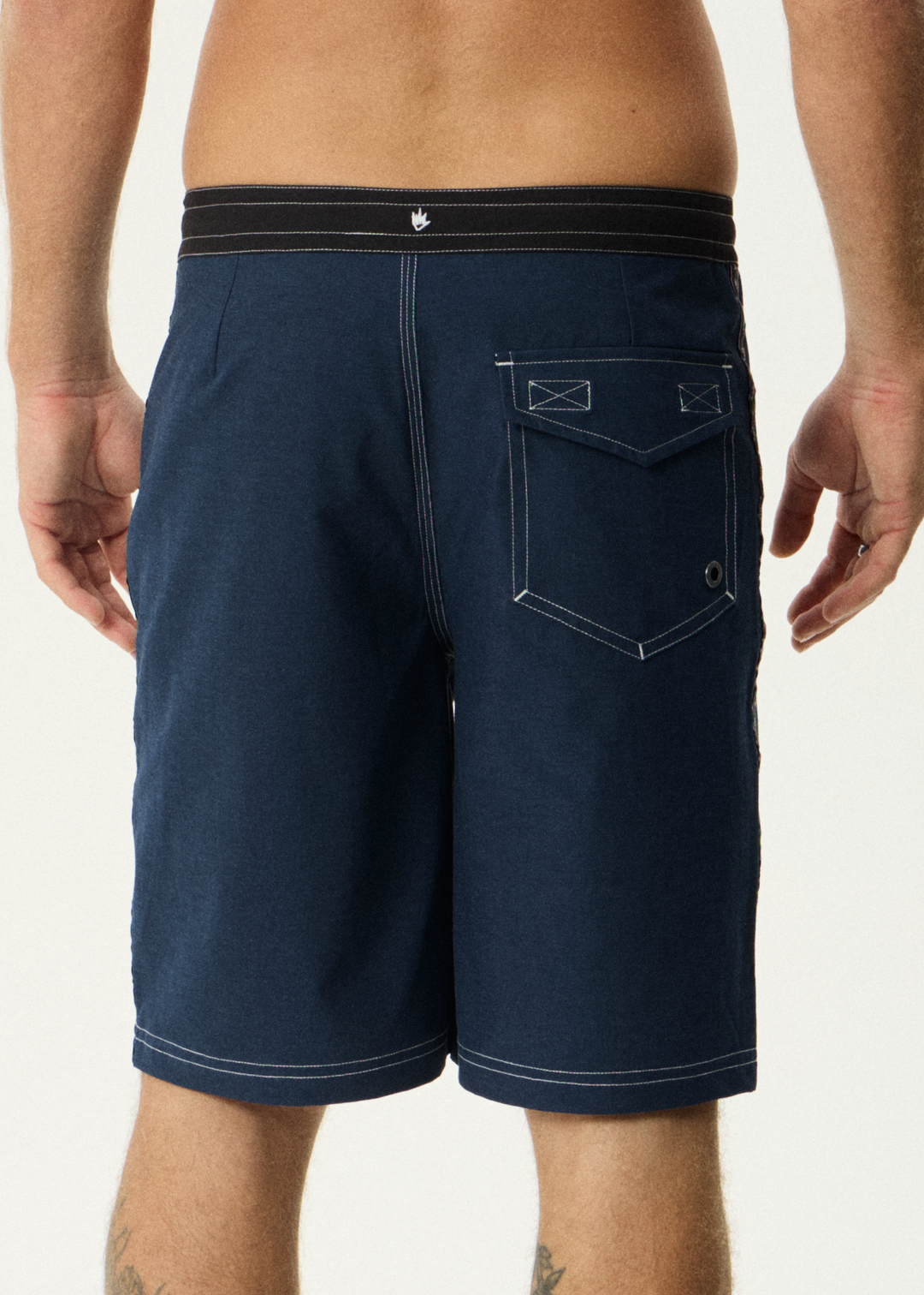 The Wreck Fixed Waist Boardshort 20" - Navy