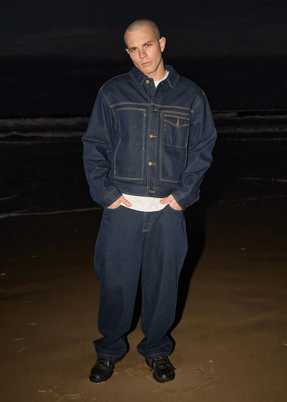 Pablo Denim Baggy Jean - Ink