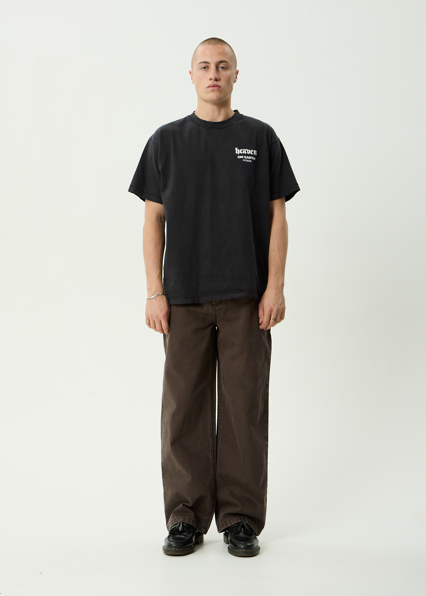 Pablo Denim Baggy Fit Jean - Washed Coffee
