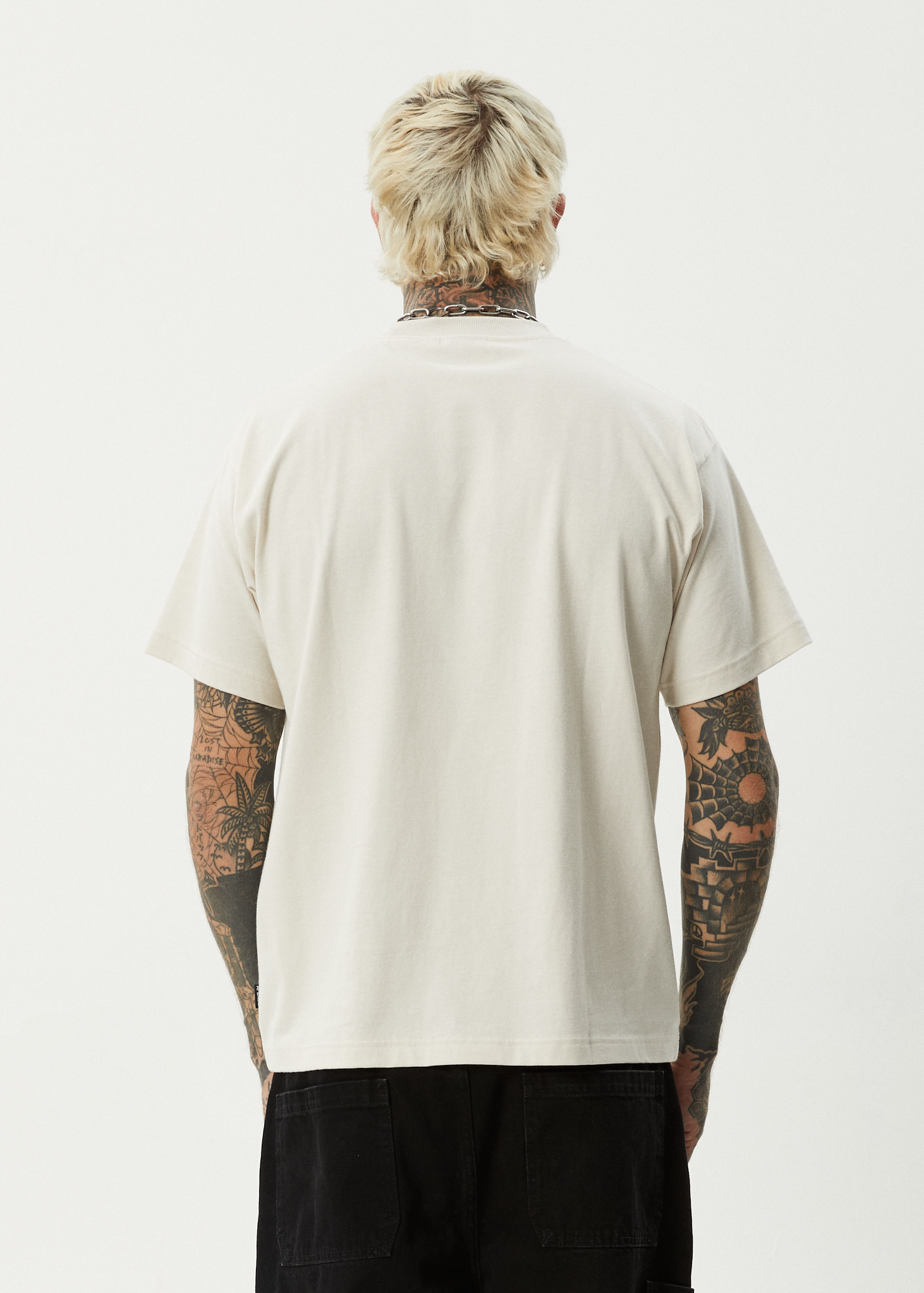Trayback Boxy Tee - Moonbeam