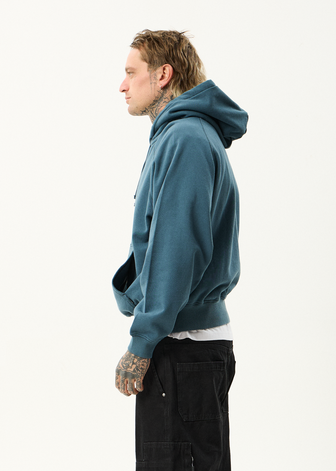 Sixsixsix Boxy Raglan Hoodie - Fuel