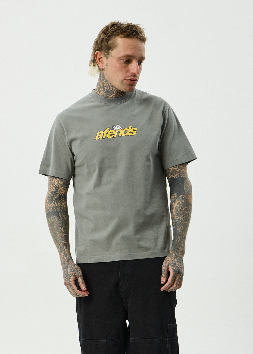 Angel Boy - Retro Tee - Washed Sycamore