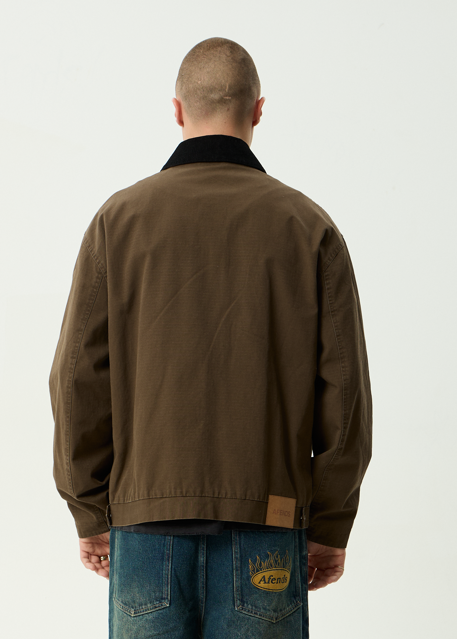 Casino Oracle V.2 - Workwear Jacket - Washed Coffee