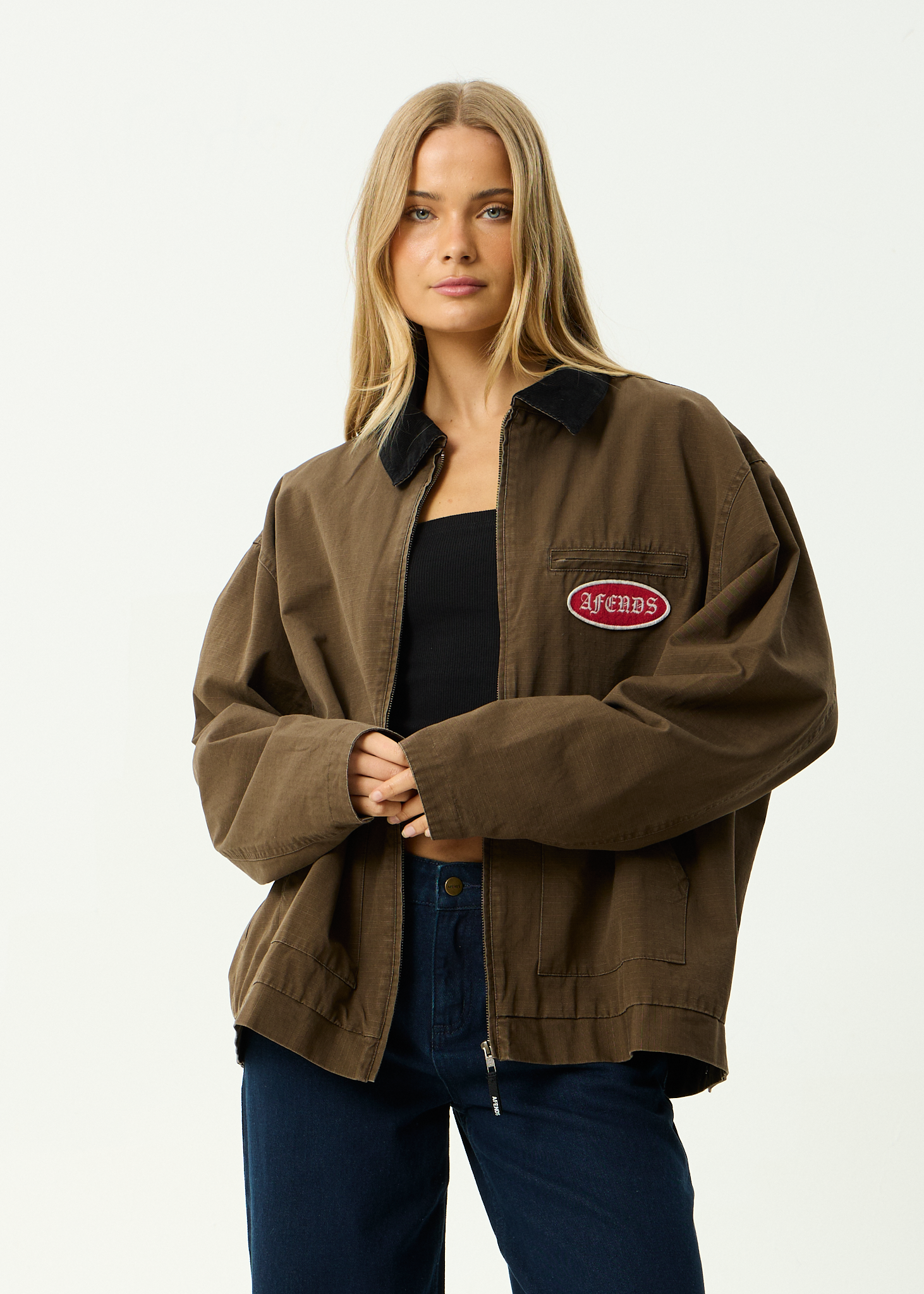 Casino Oracle V.2 - Workwear Jacket - Washed Coffee