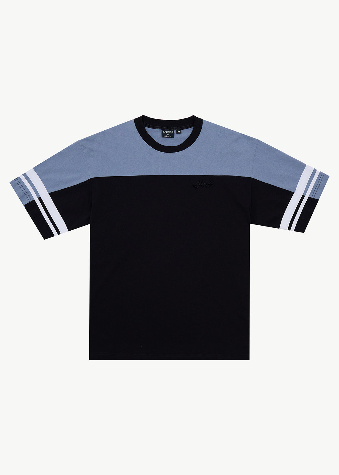 Origin Boxy Vintage Tee - Black / Blue