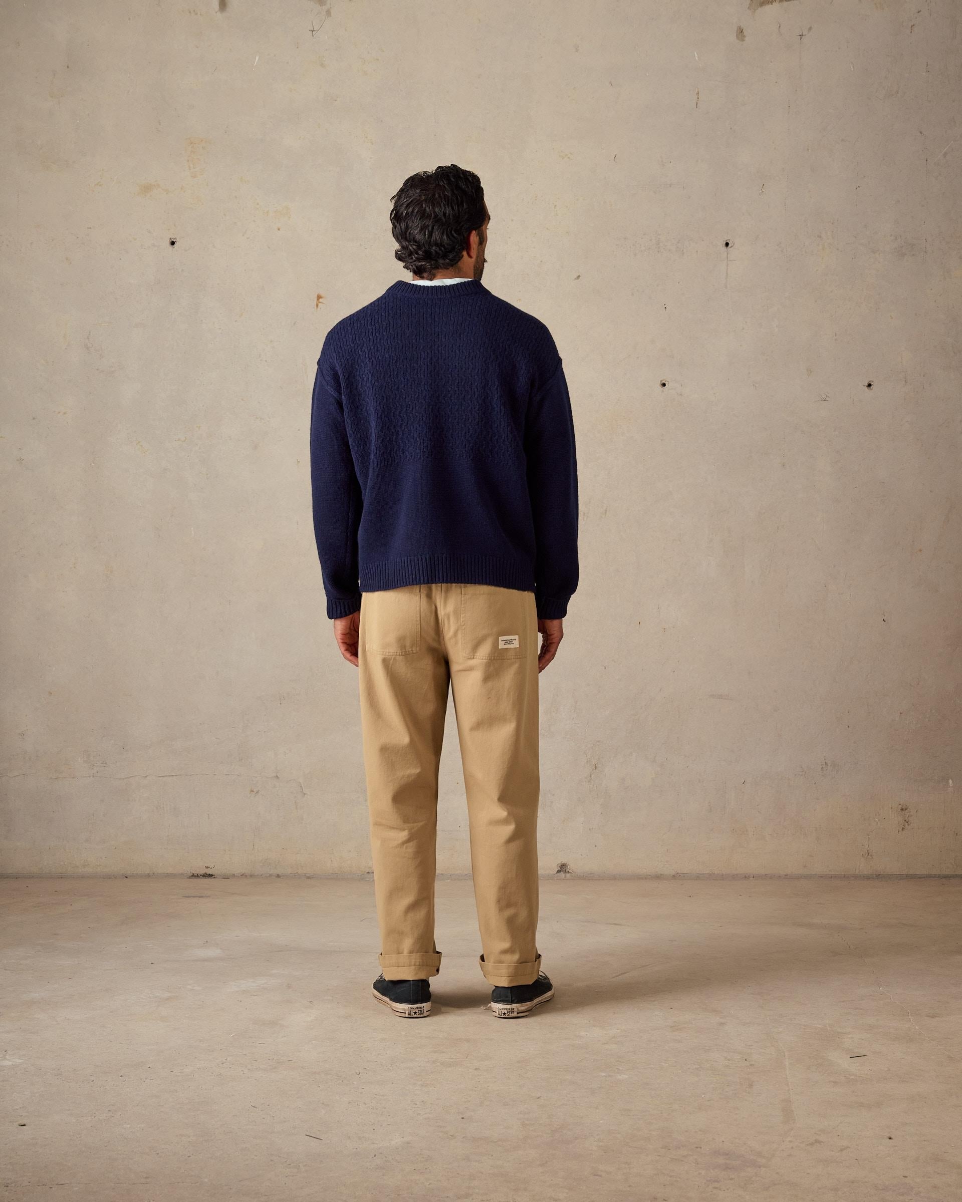 Merino Knit - Dark Blue