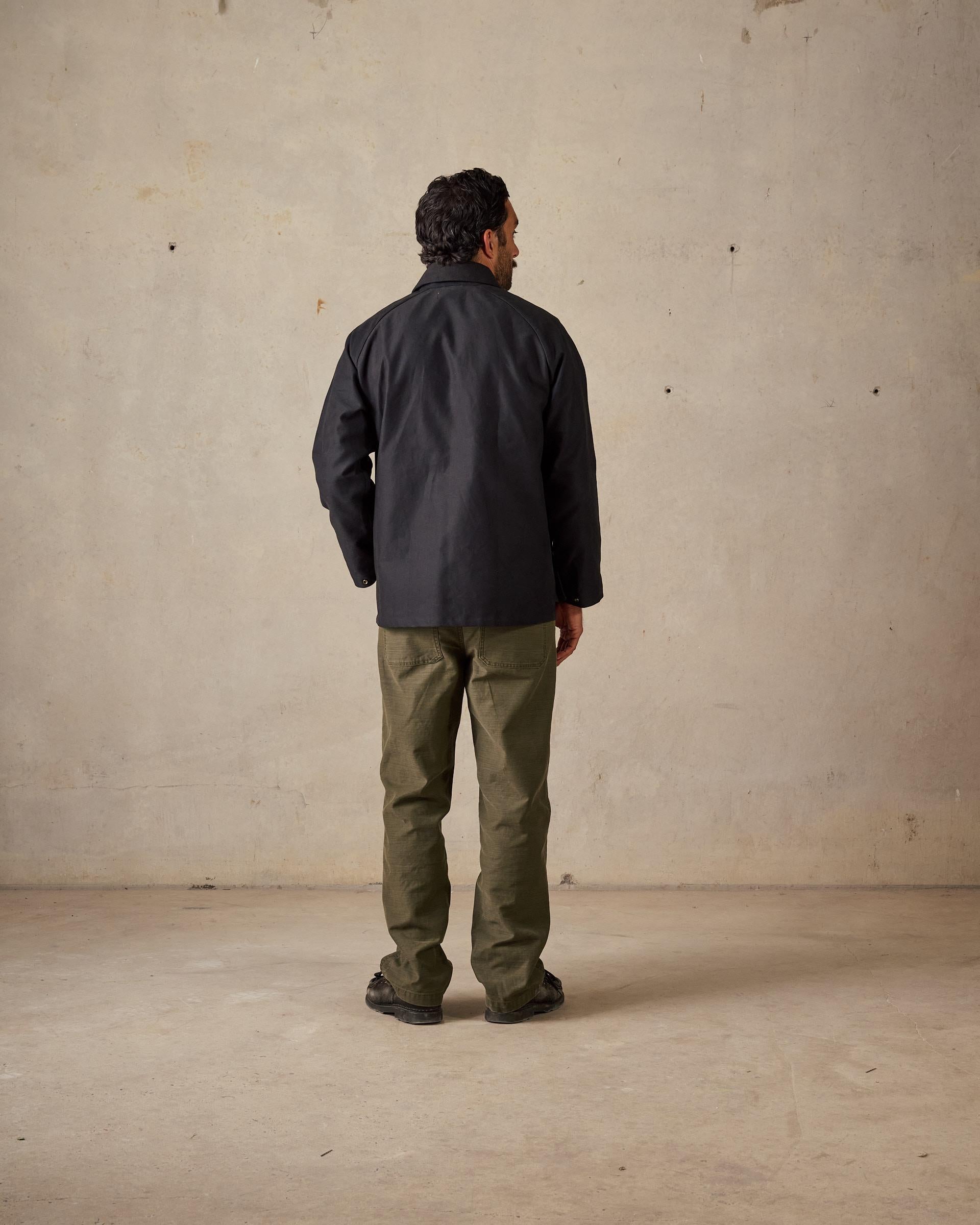 Moleskin Farmer Jacket - Black