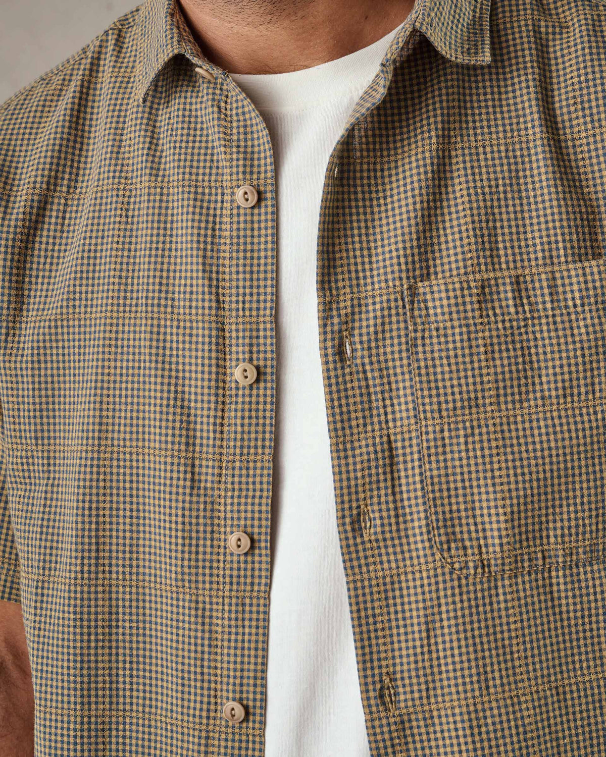 Button Up Shirt - Blue Multi