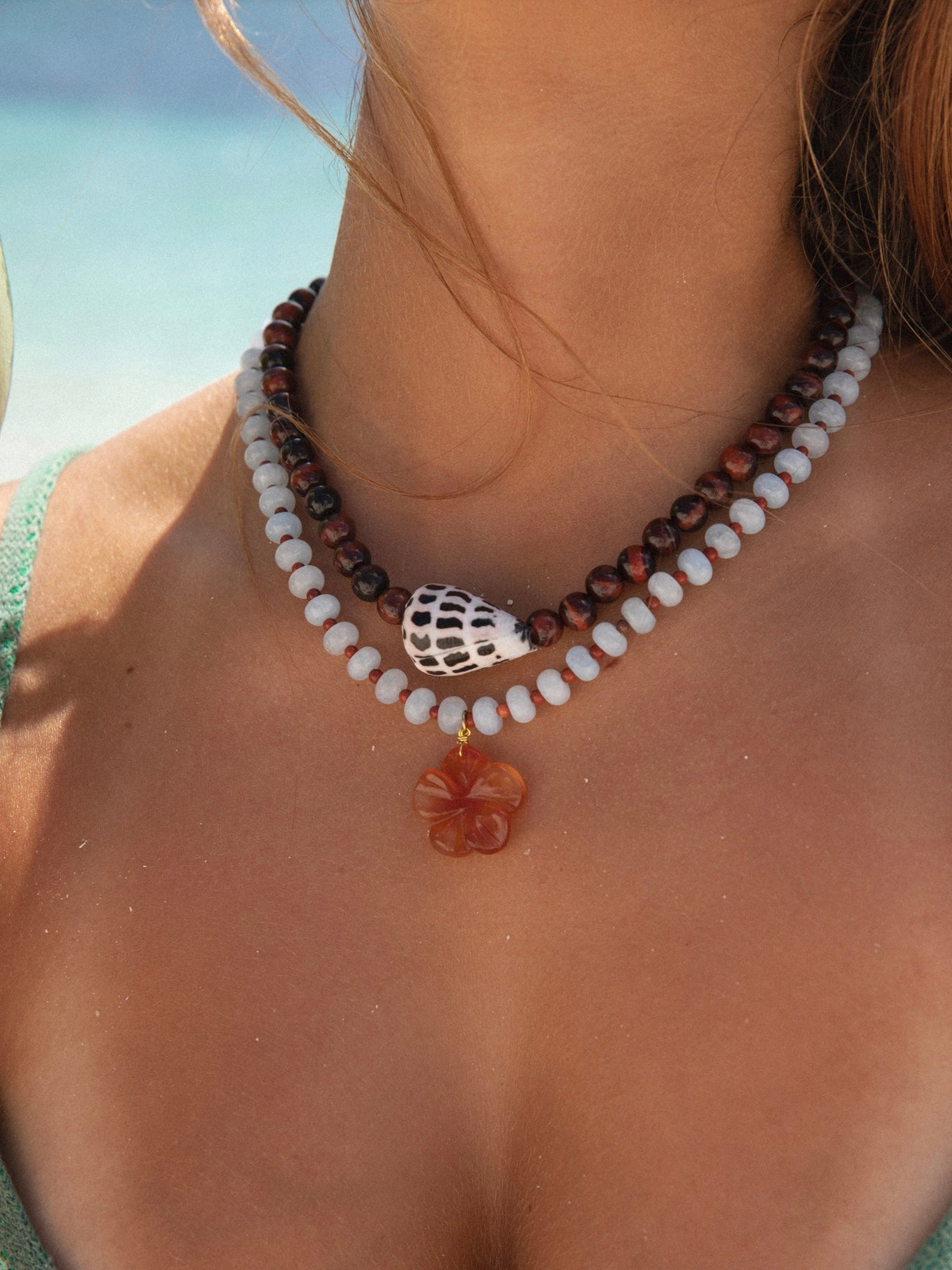 Elce Beaded Necklace