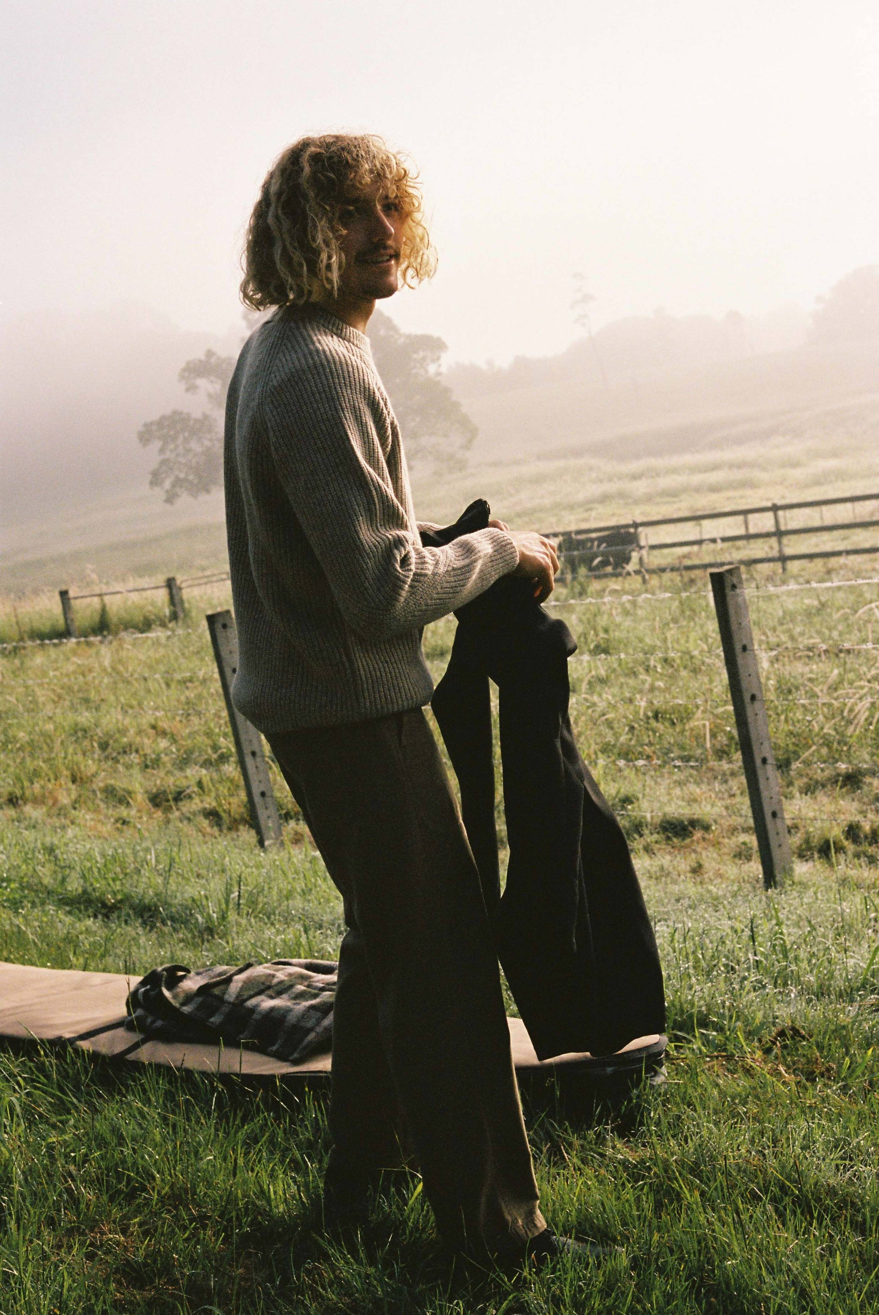 Fisherman Knit - Light Tan