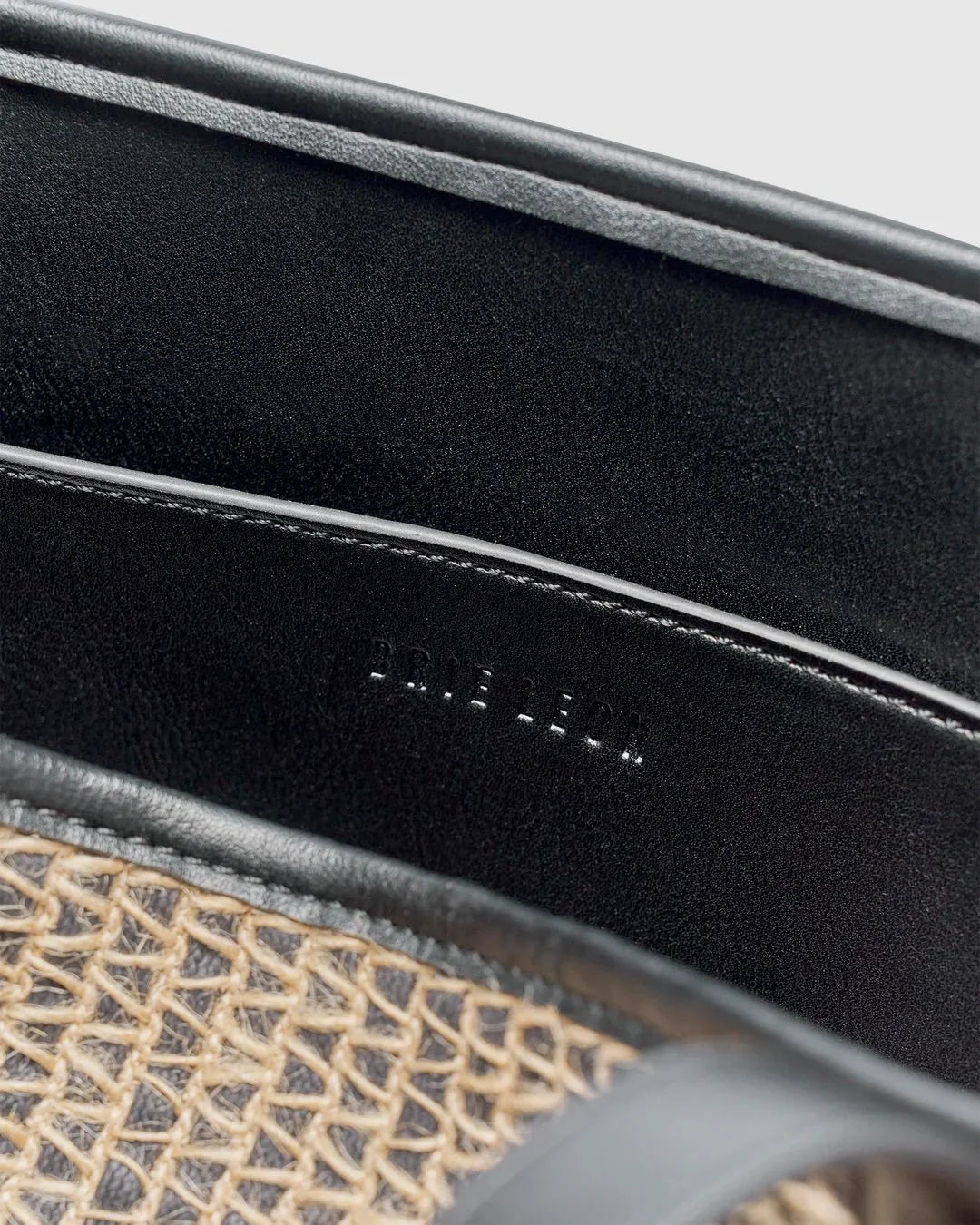 Mia Tote - Raffia Stripe