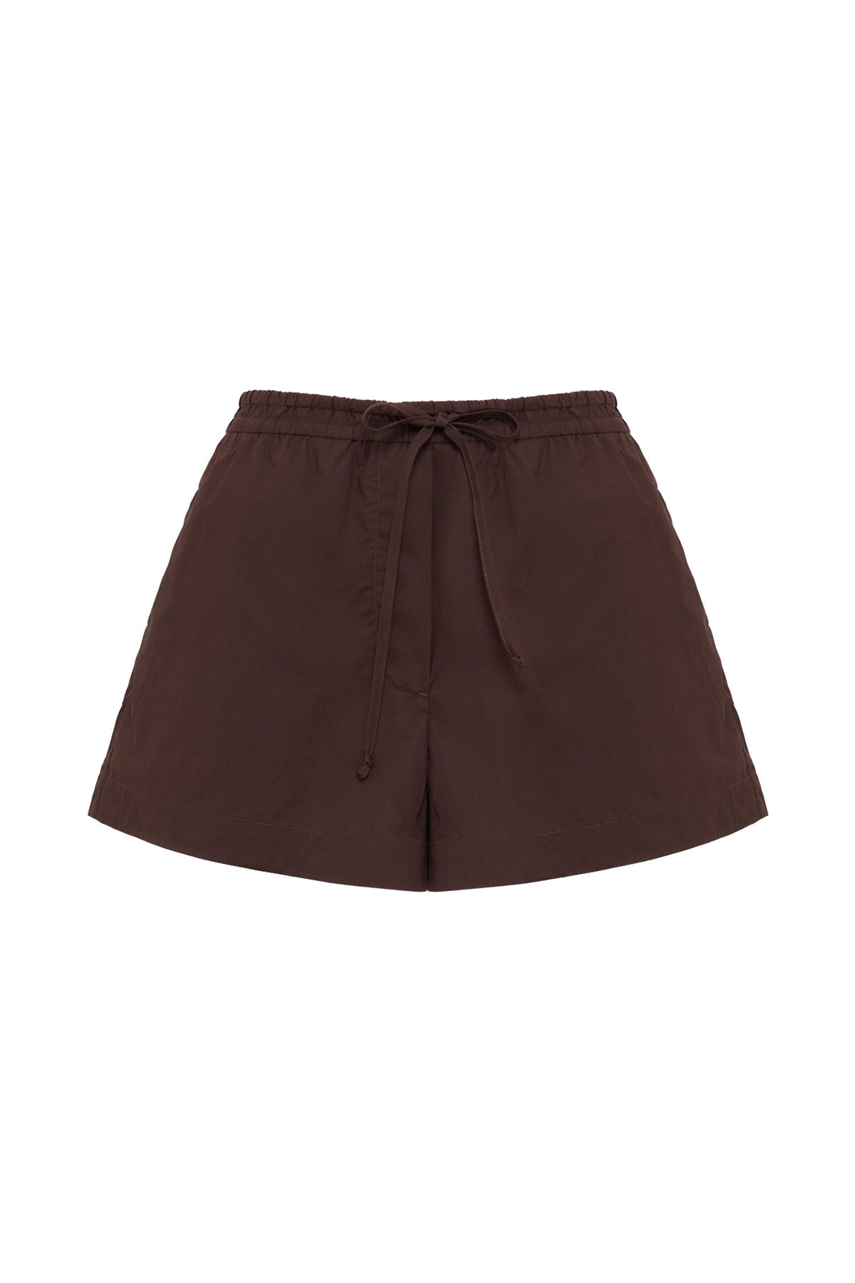 Cerie Poplin Short - Chocolate