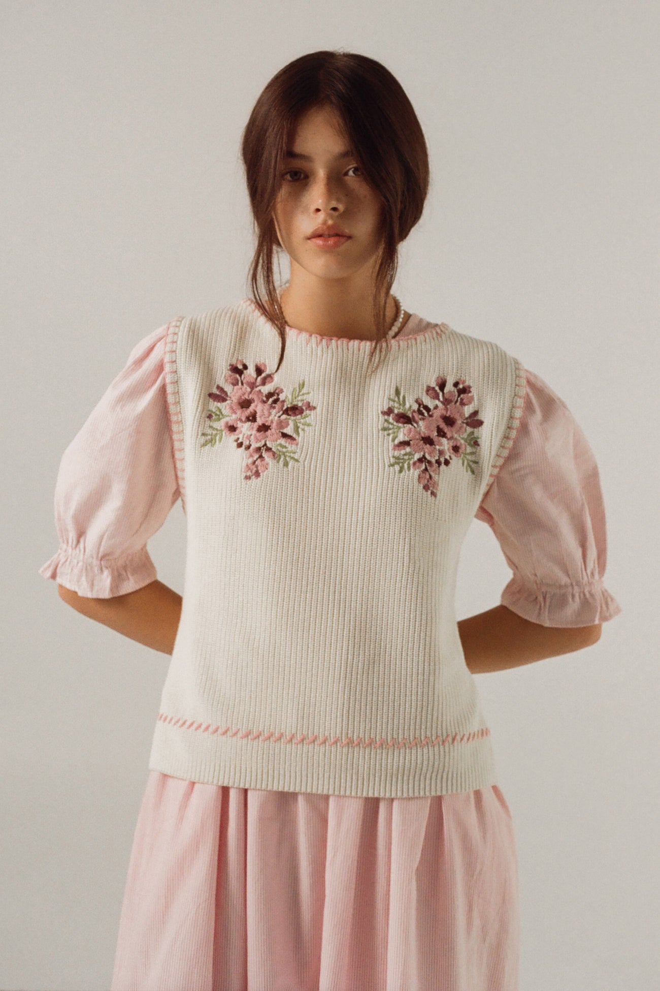 Clara Vest - Oat