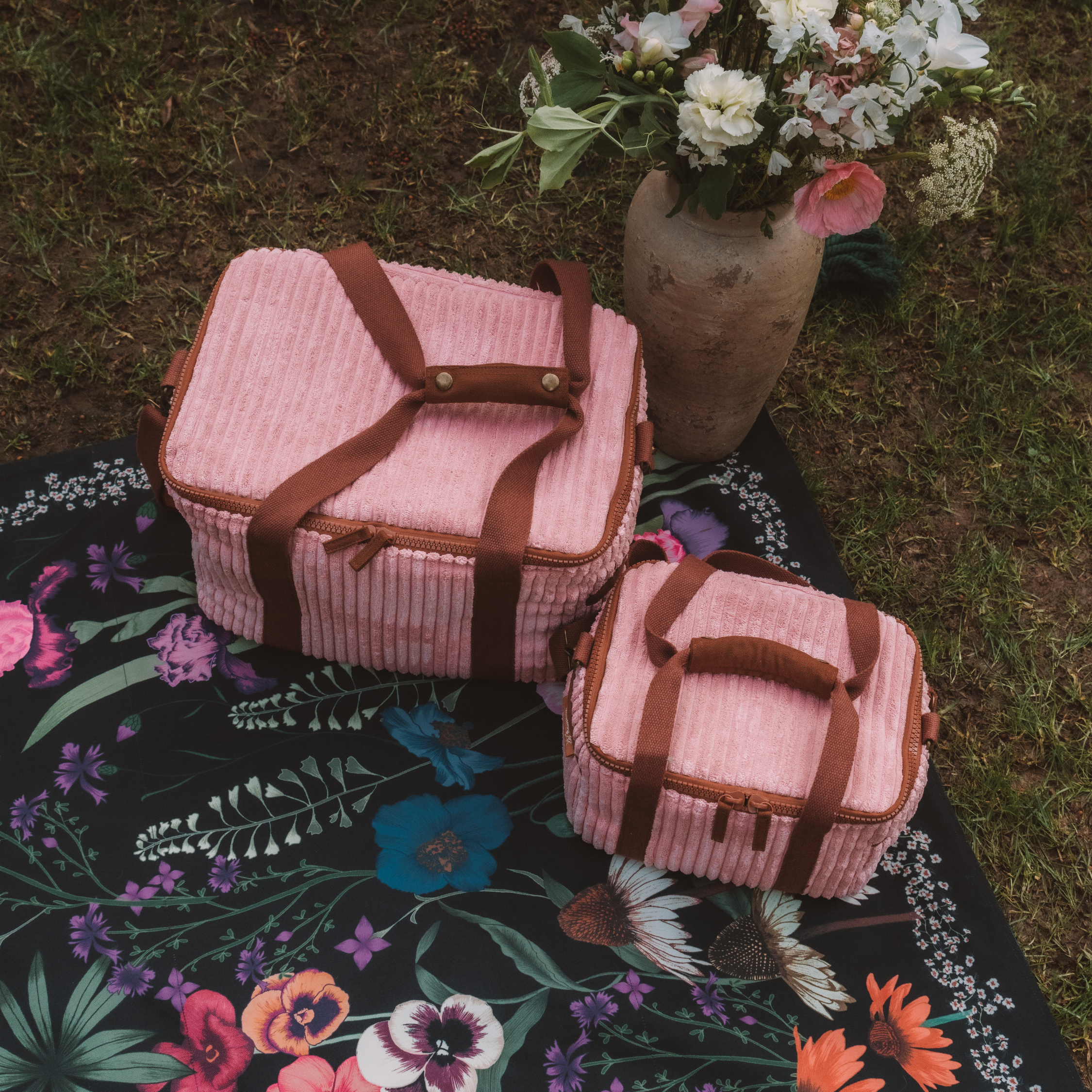 Cord Cooler Bag Large - Orchid