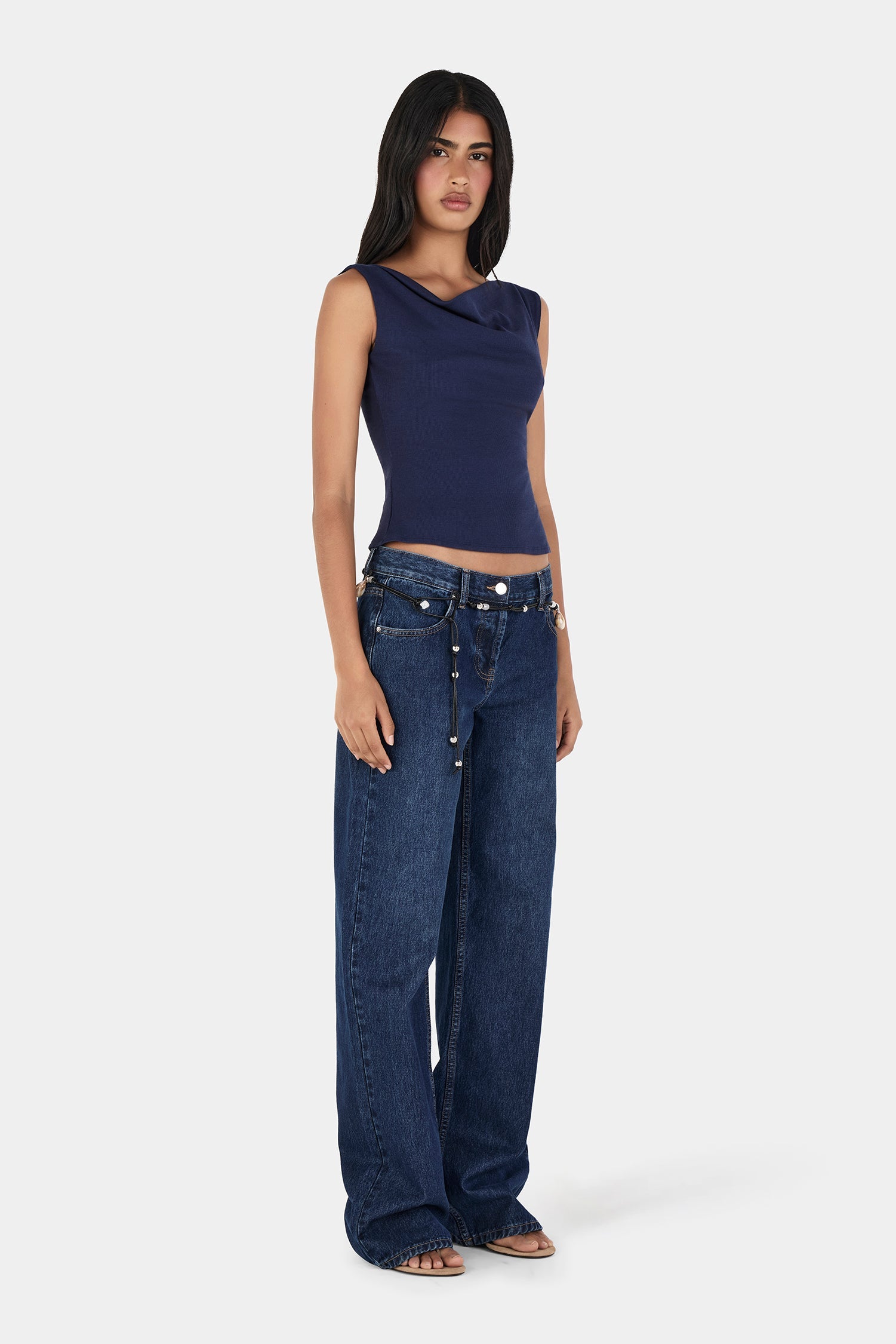 Maisie Top - Indigo