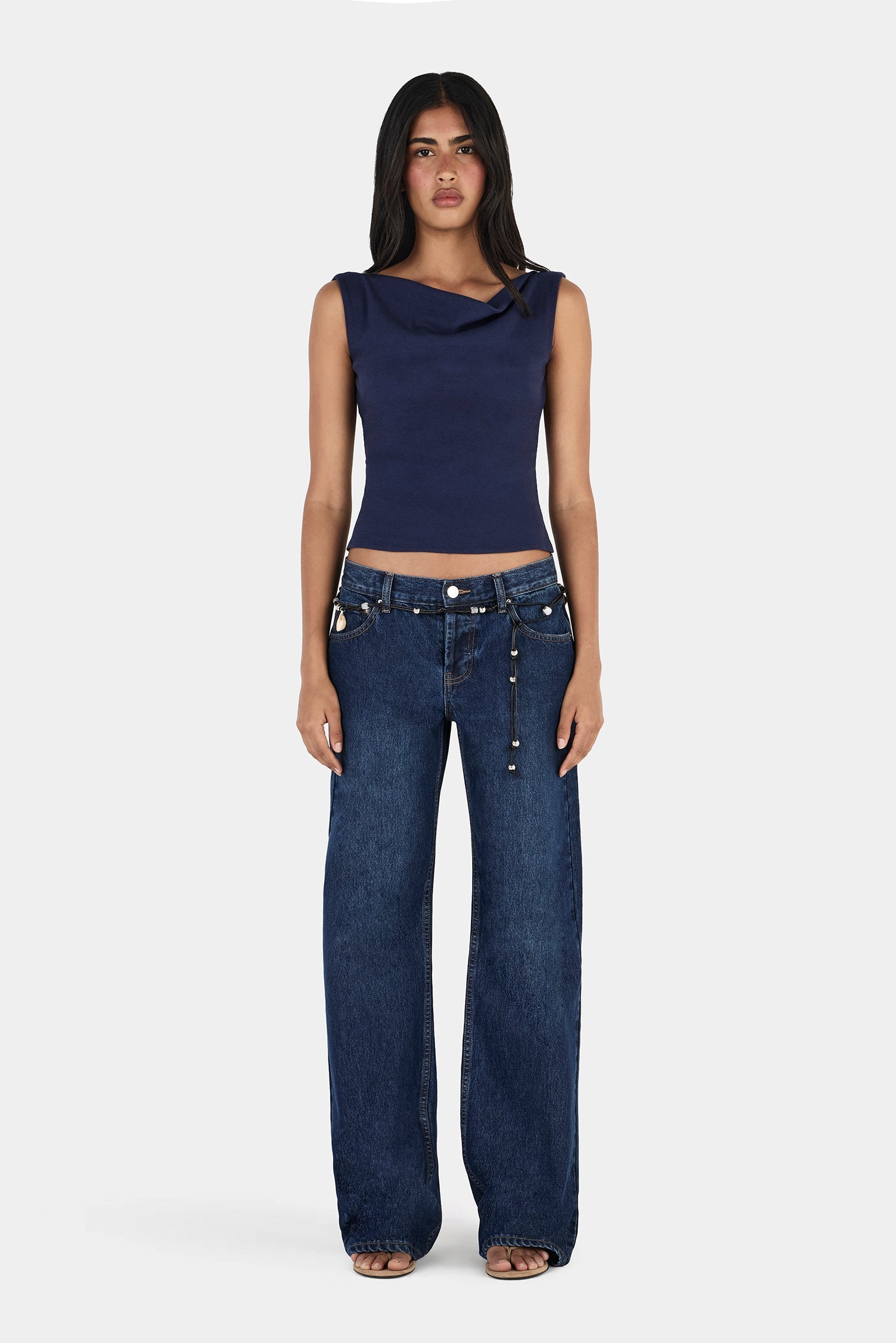 Maisie Top - Indigo