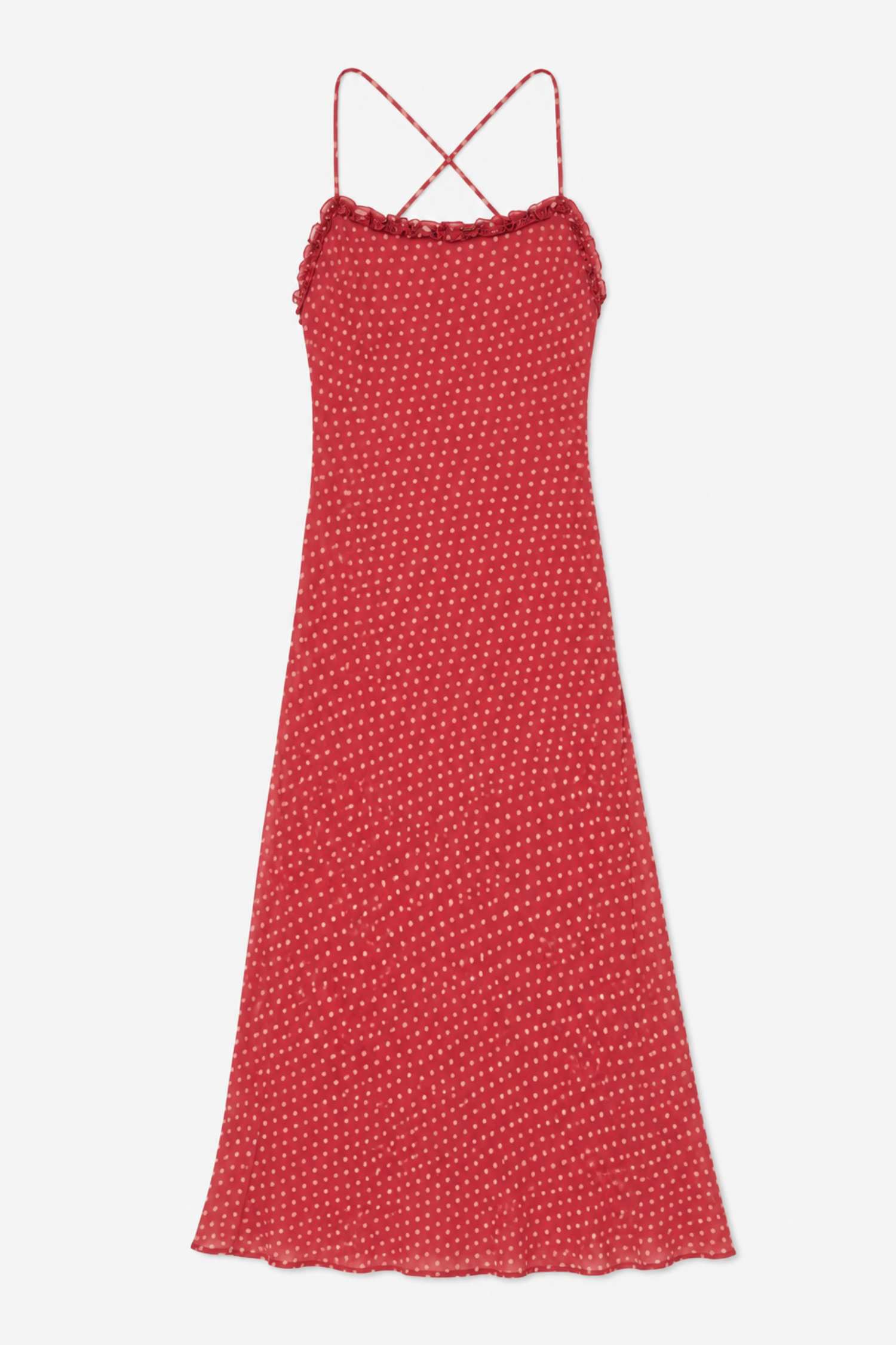 Samantha Midi Dress - Polka