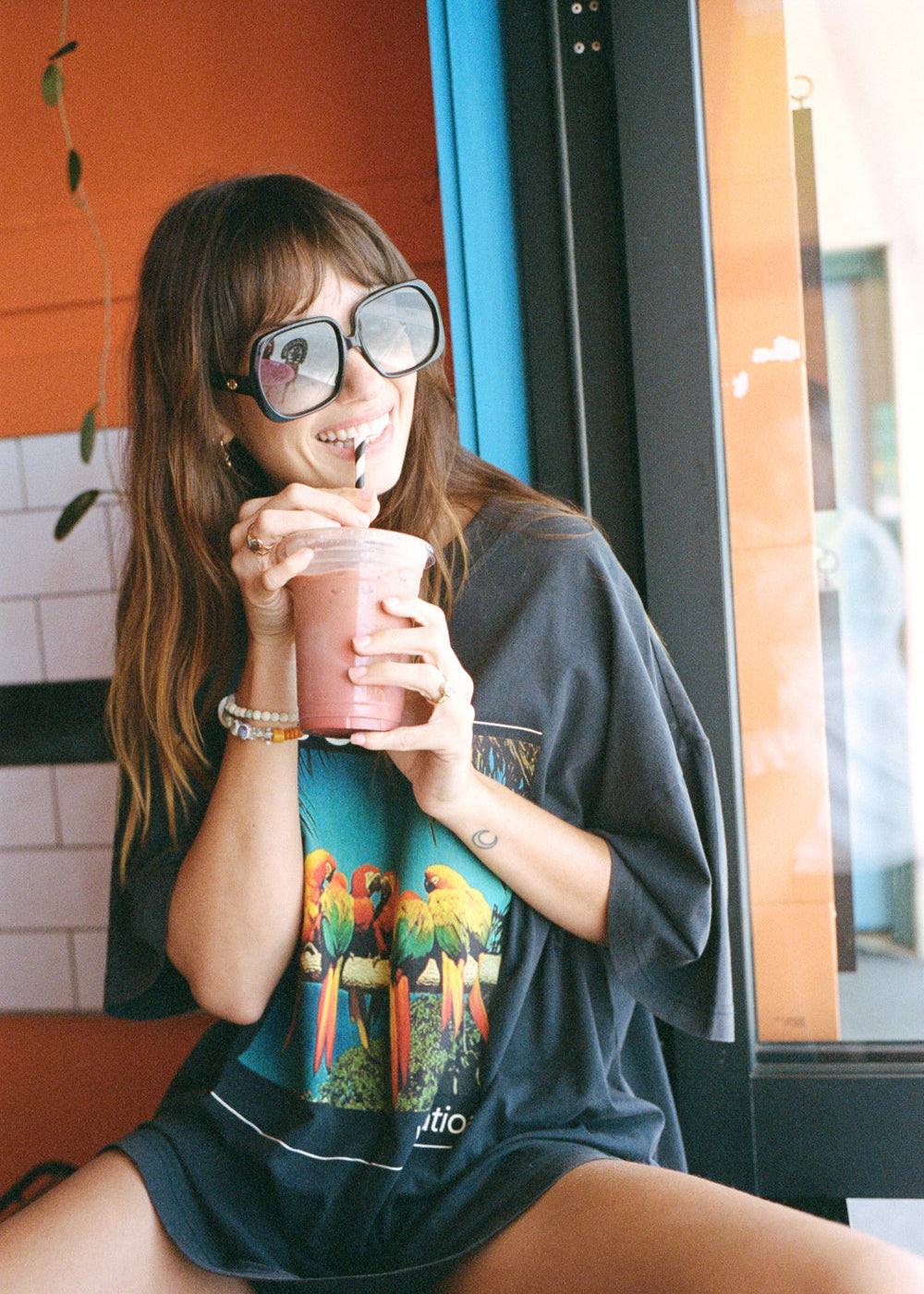 Parrot Box Tee