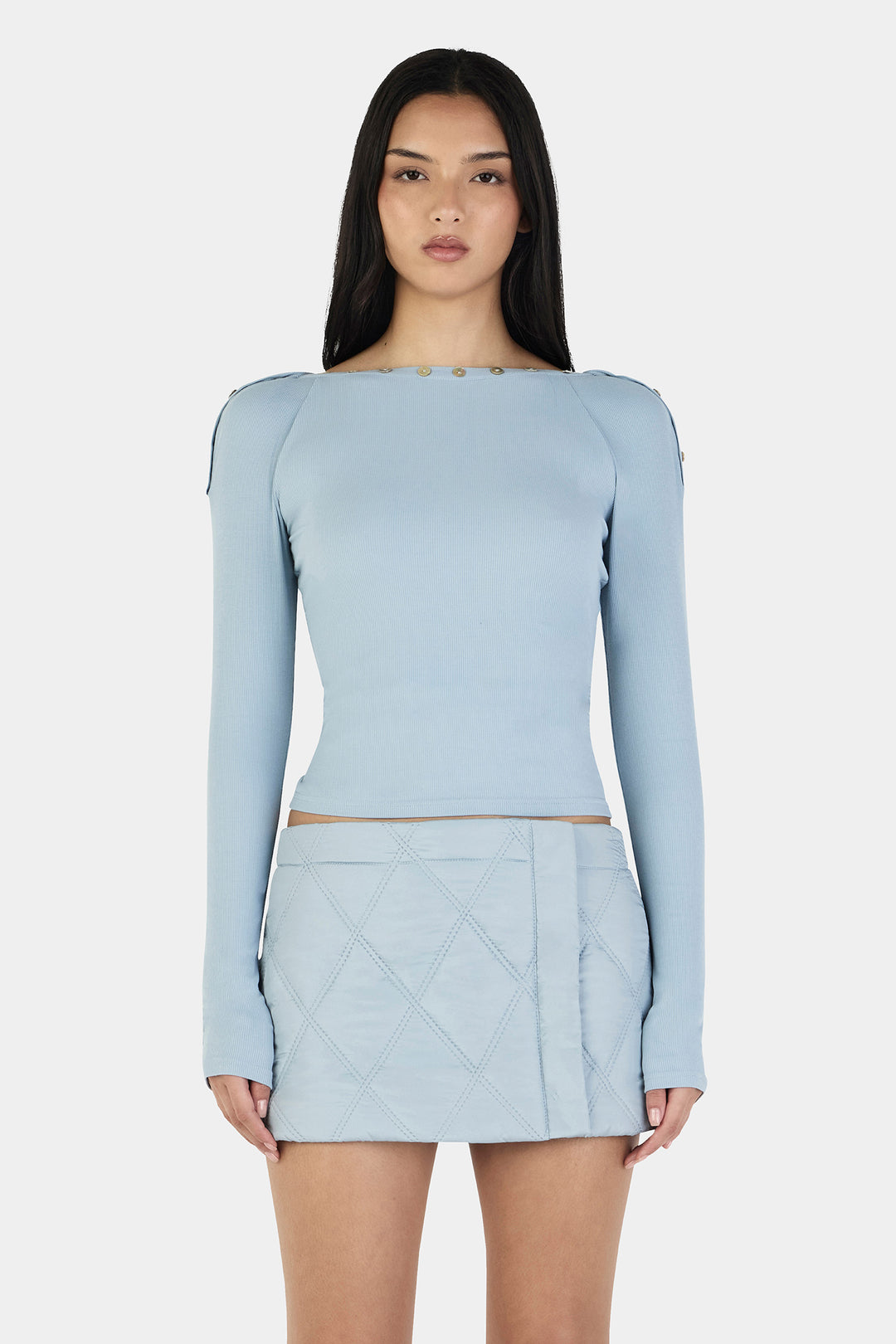 Quinn Long Sleeve - Ice