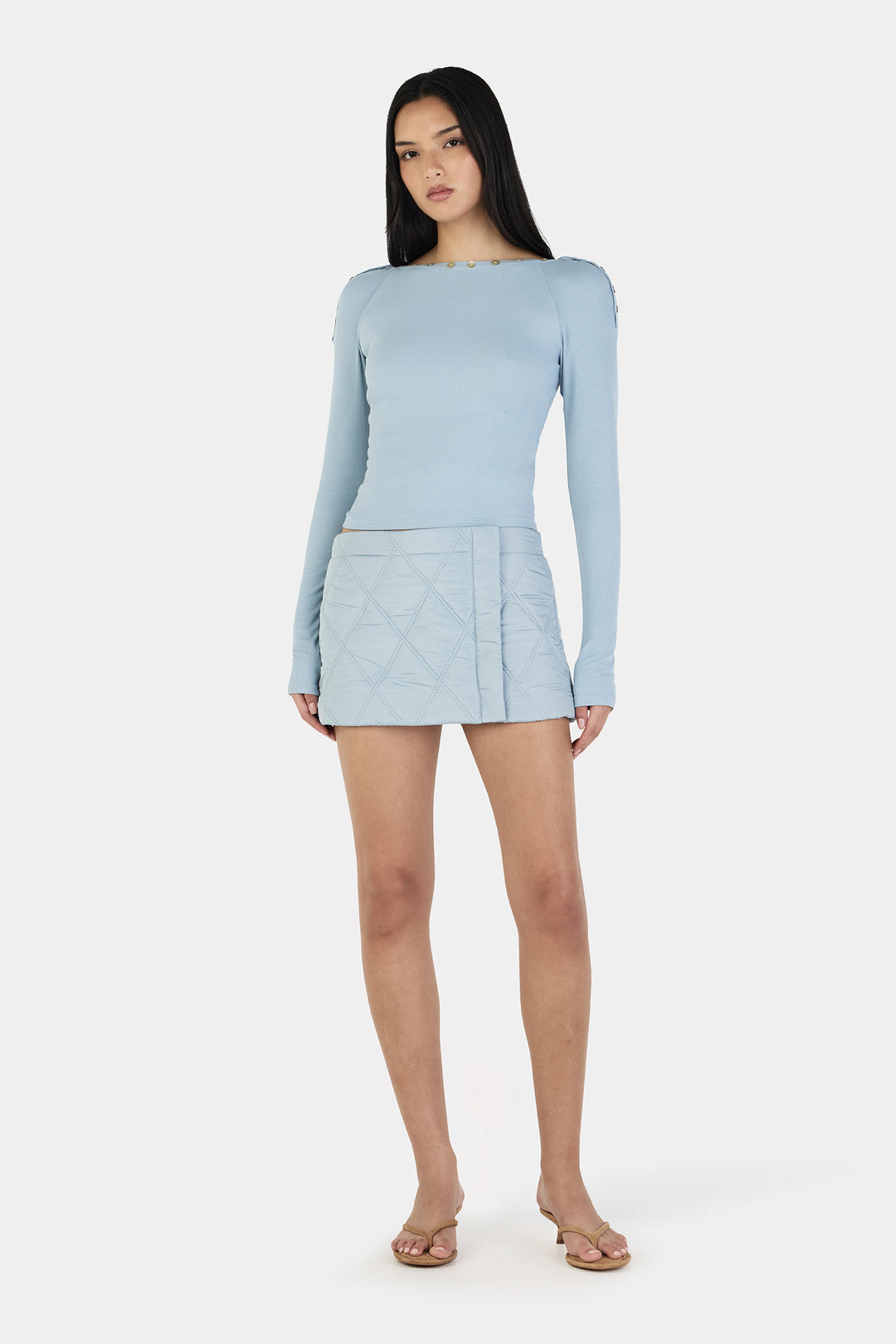 Quinn Long Sleeve - Ice