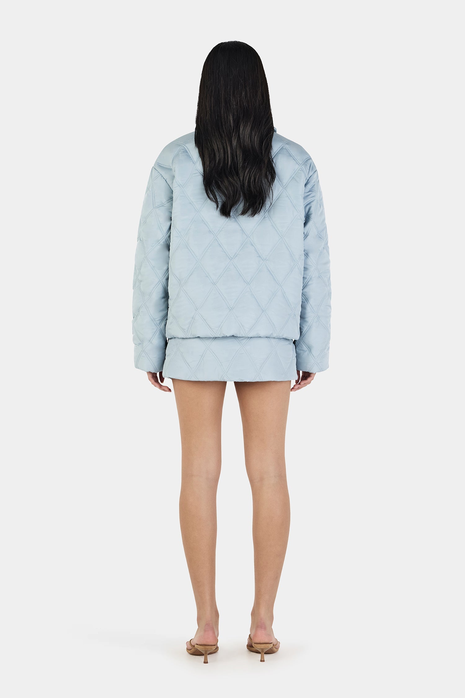 Quinton Quilted Jacket - Ice