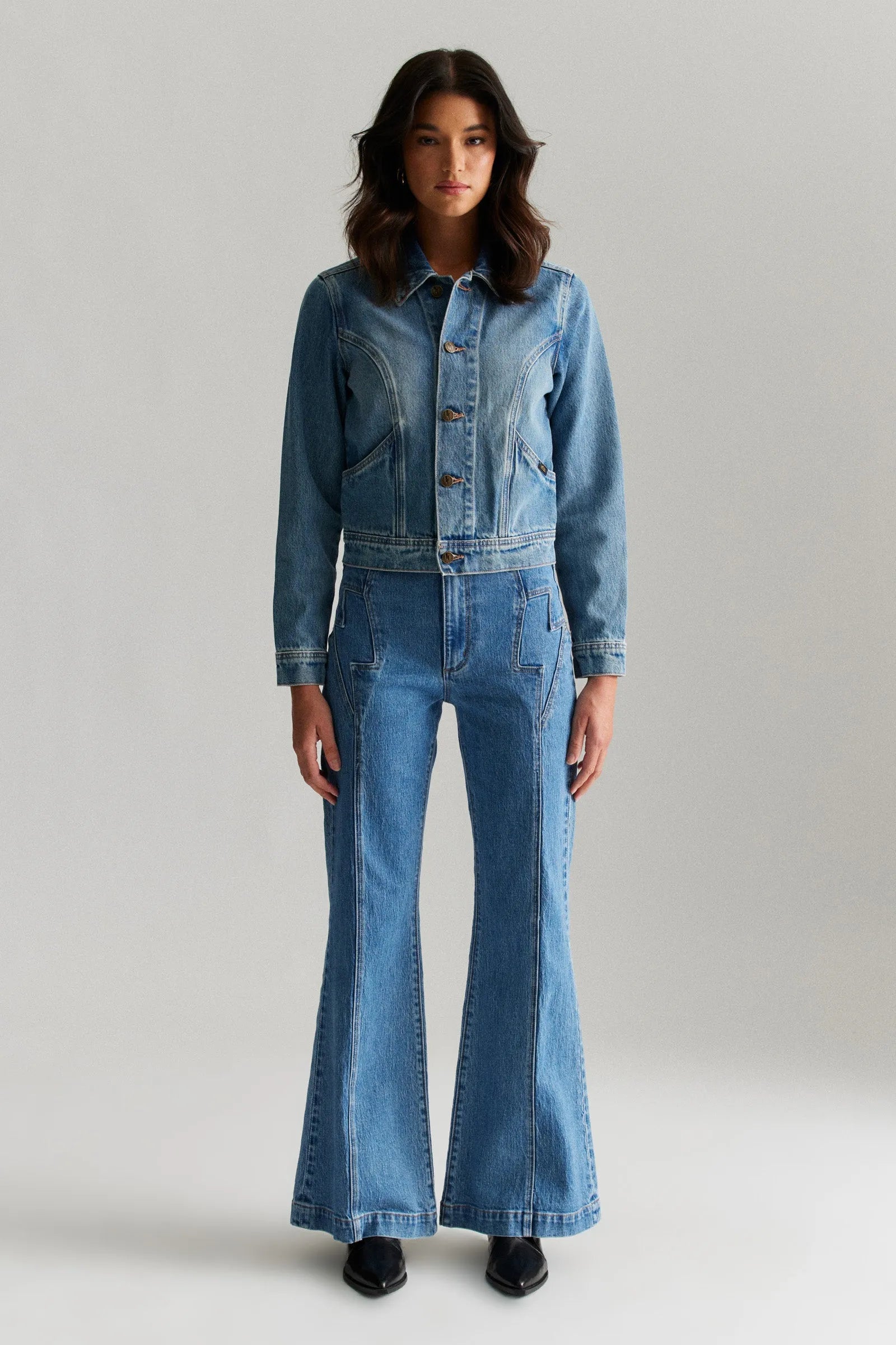 Denim Jacket - Lightening