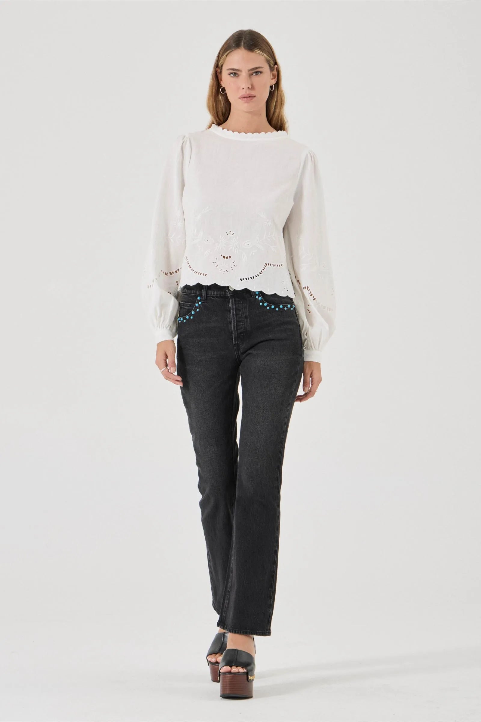 Stephanie Blouse Embroidered