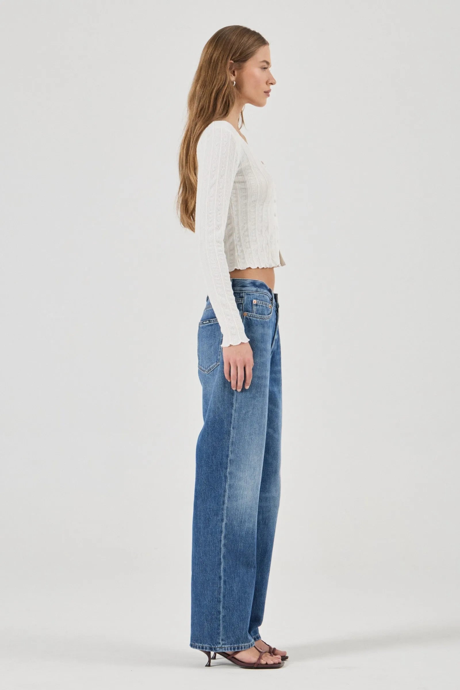 Maddison Button Up Long Sleeve Top