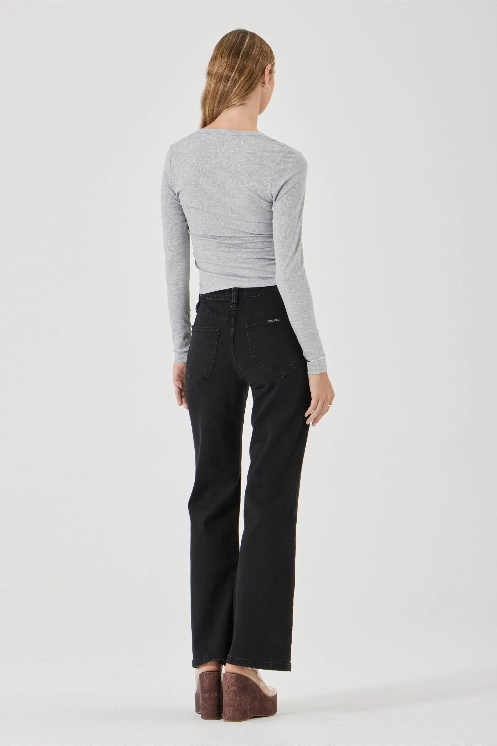 Studio Henley Long Sleeve Top