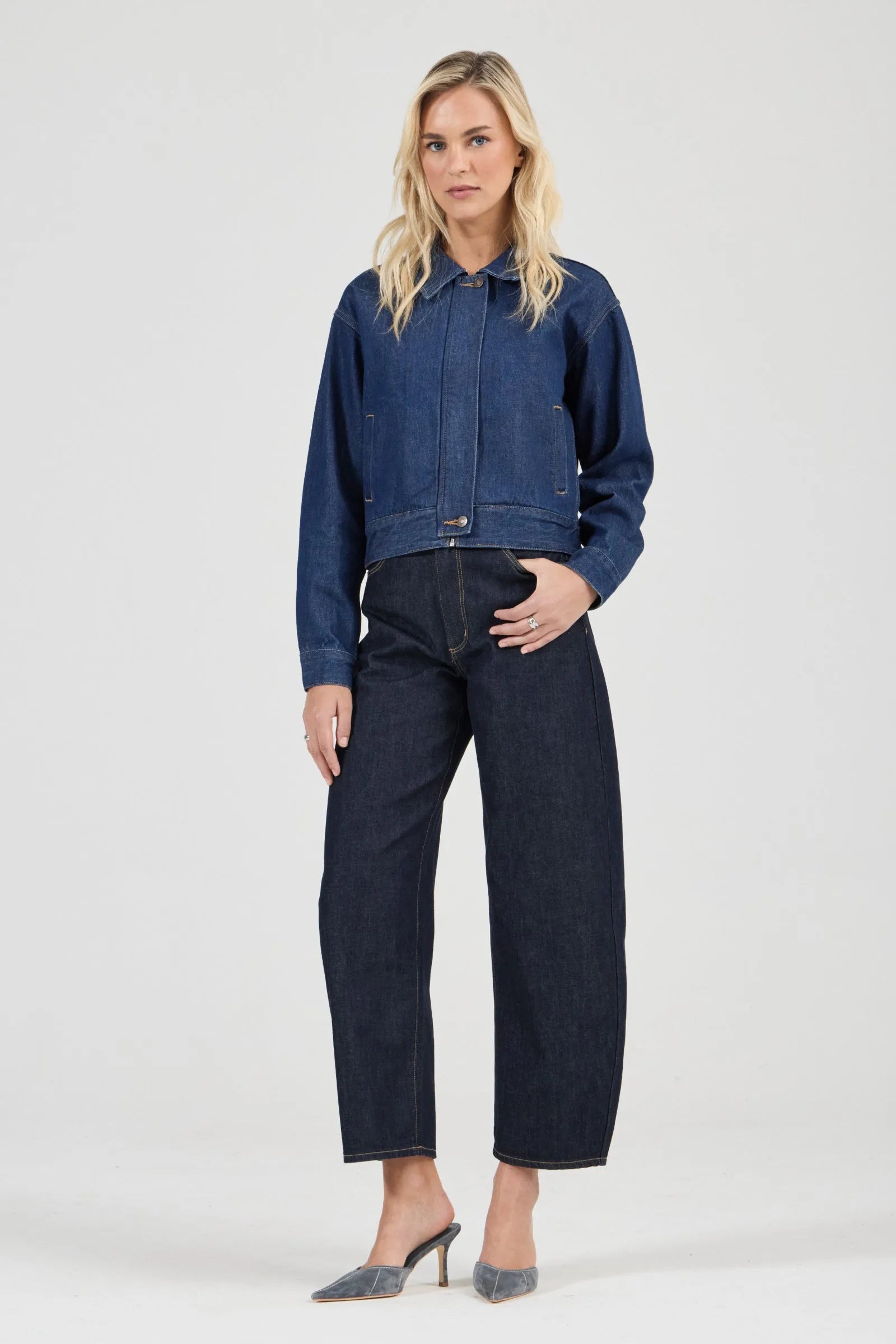 Louise Jacket - Rinse