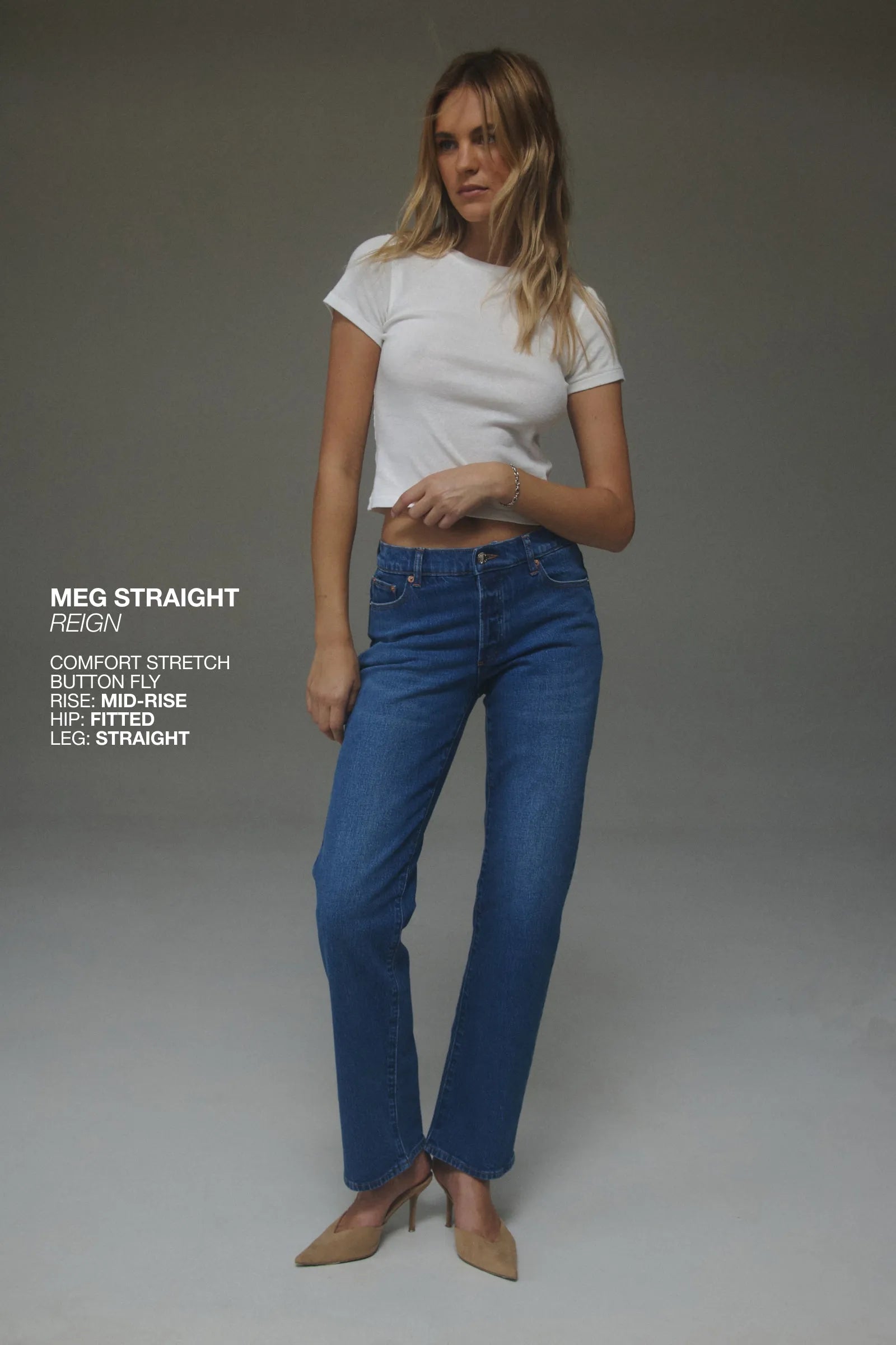 Meg Straight Jean - Reign