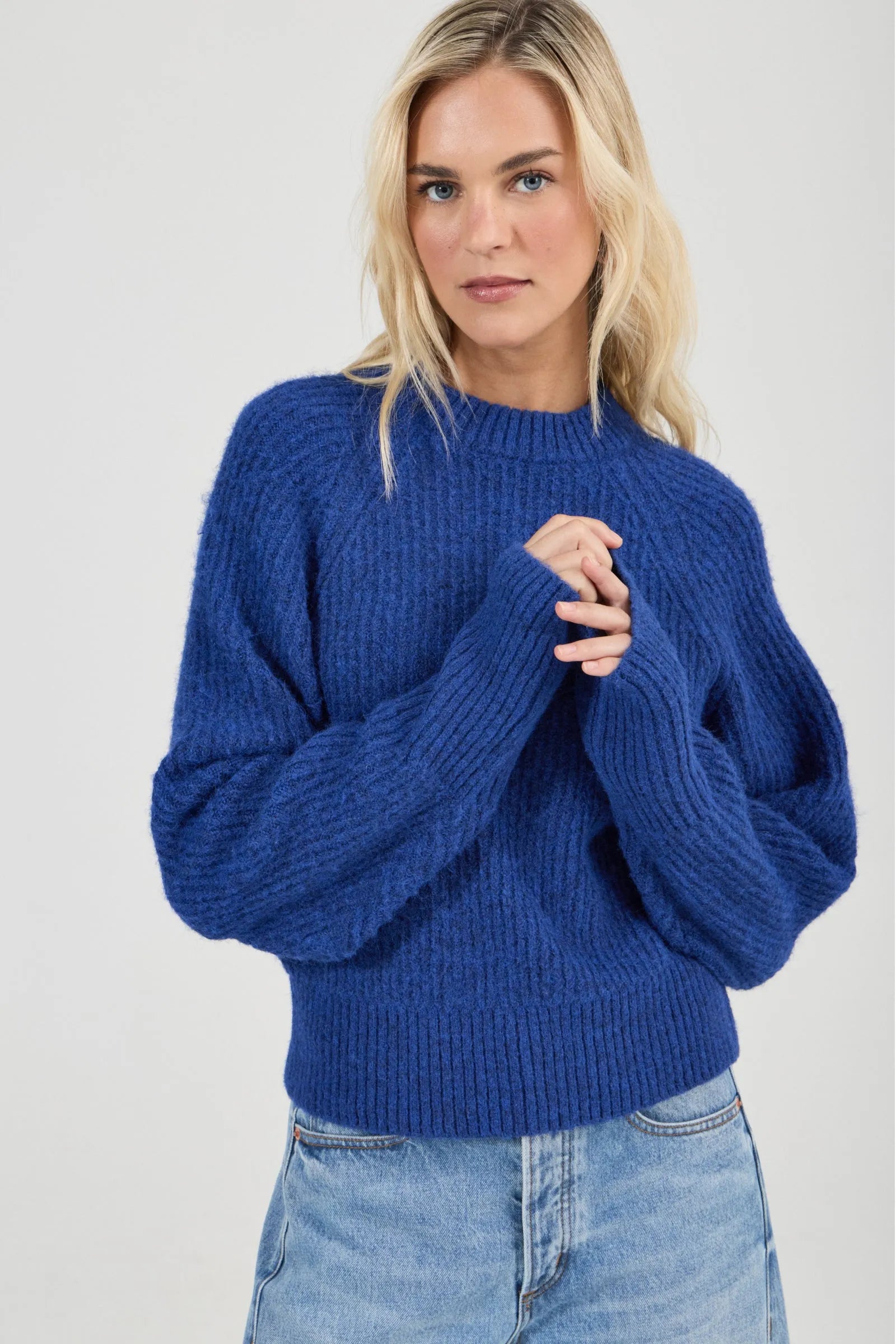 Duchess Sweater - Electric Blue