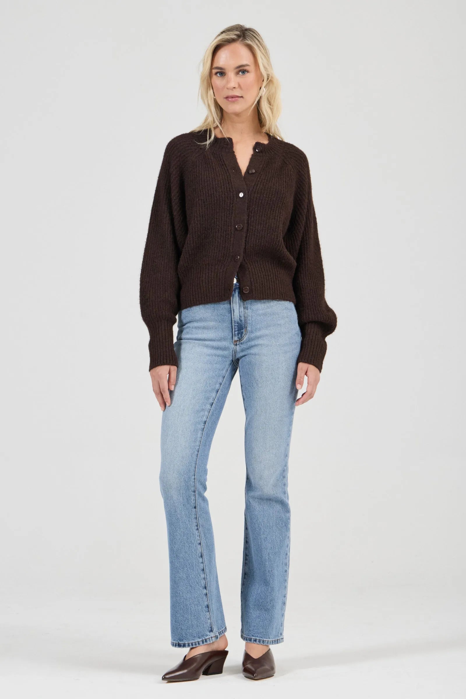 Duchess Cardigan - Chocolate