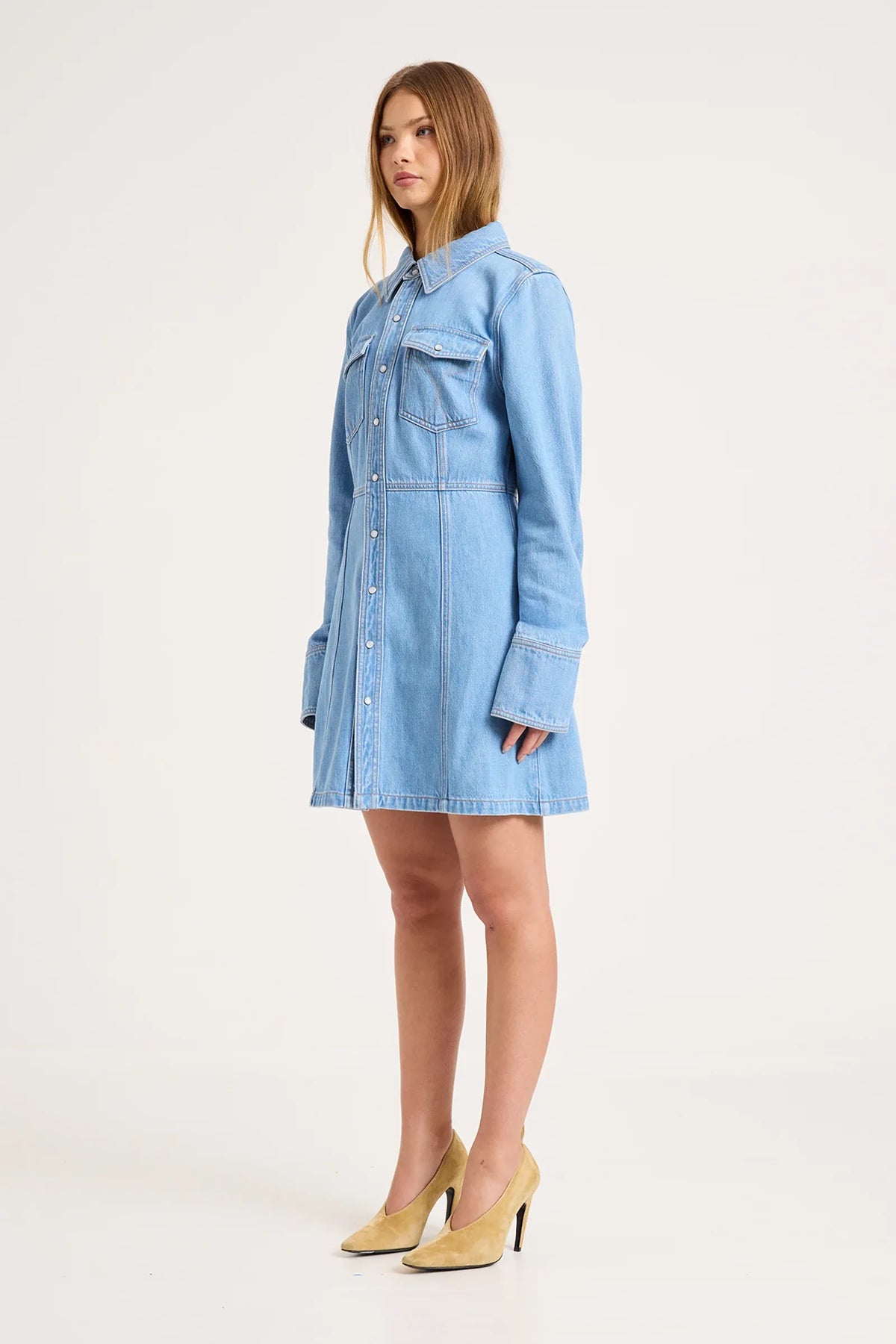Chelsea Dress - Vintage Stone