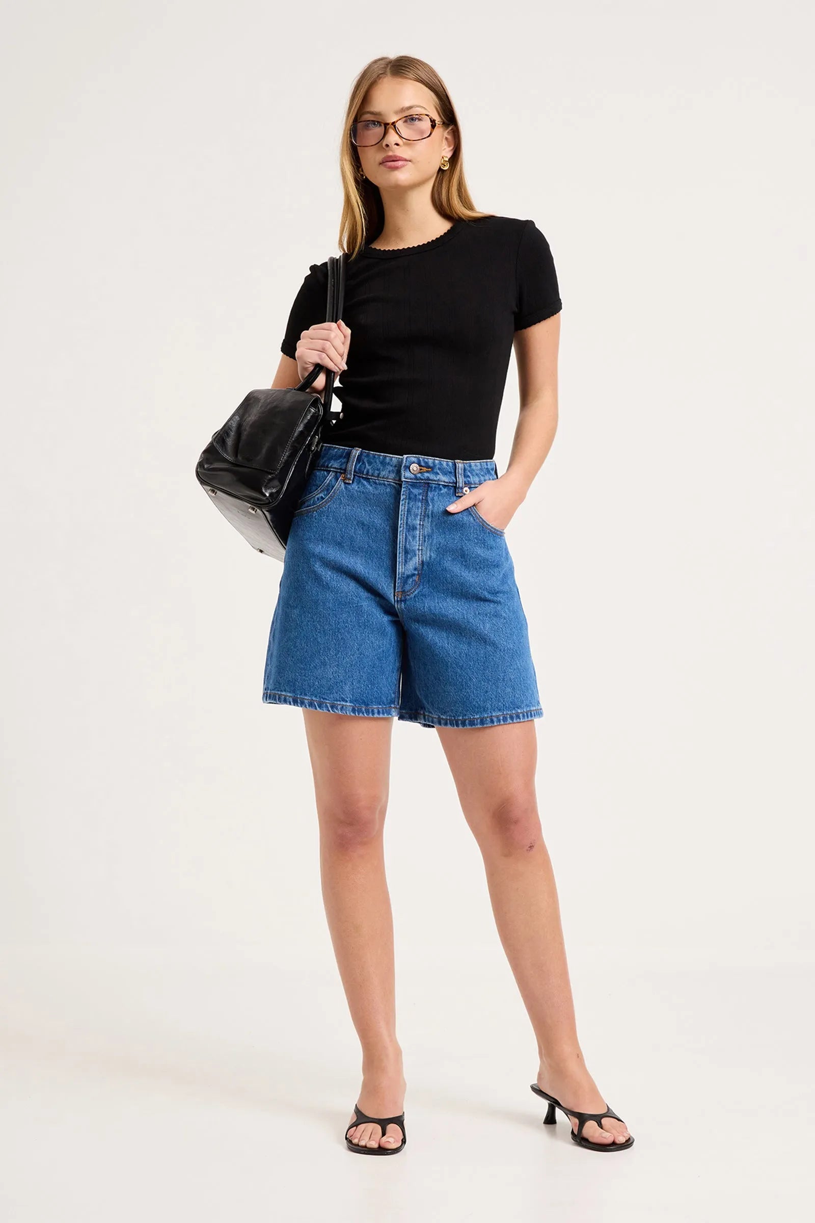 90s Relaxed Short - Canyon Stone