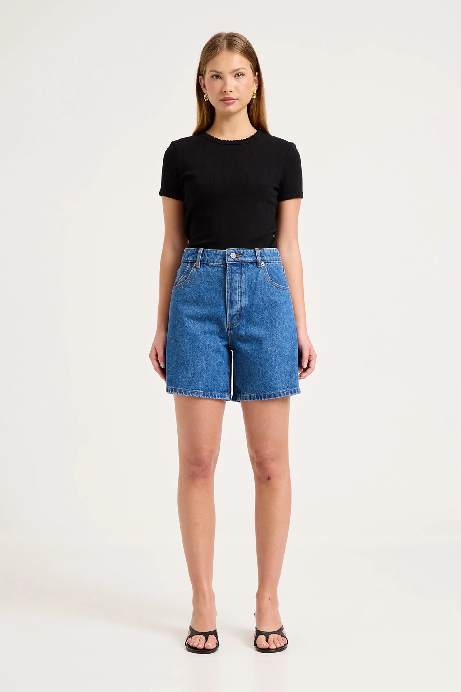 90s Relaxed Short - Canyon Stone