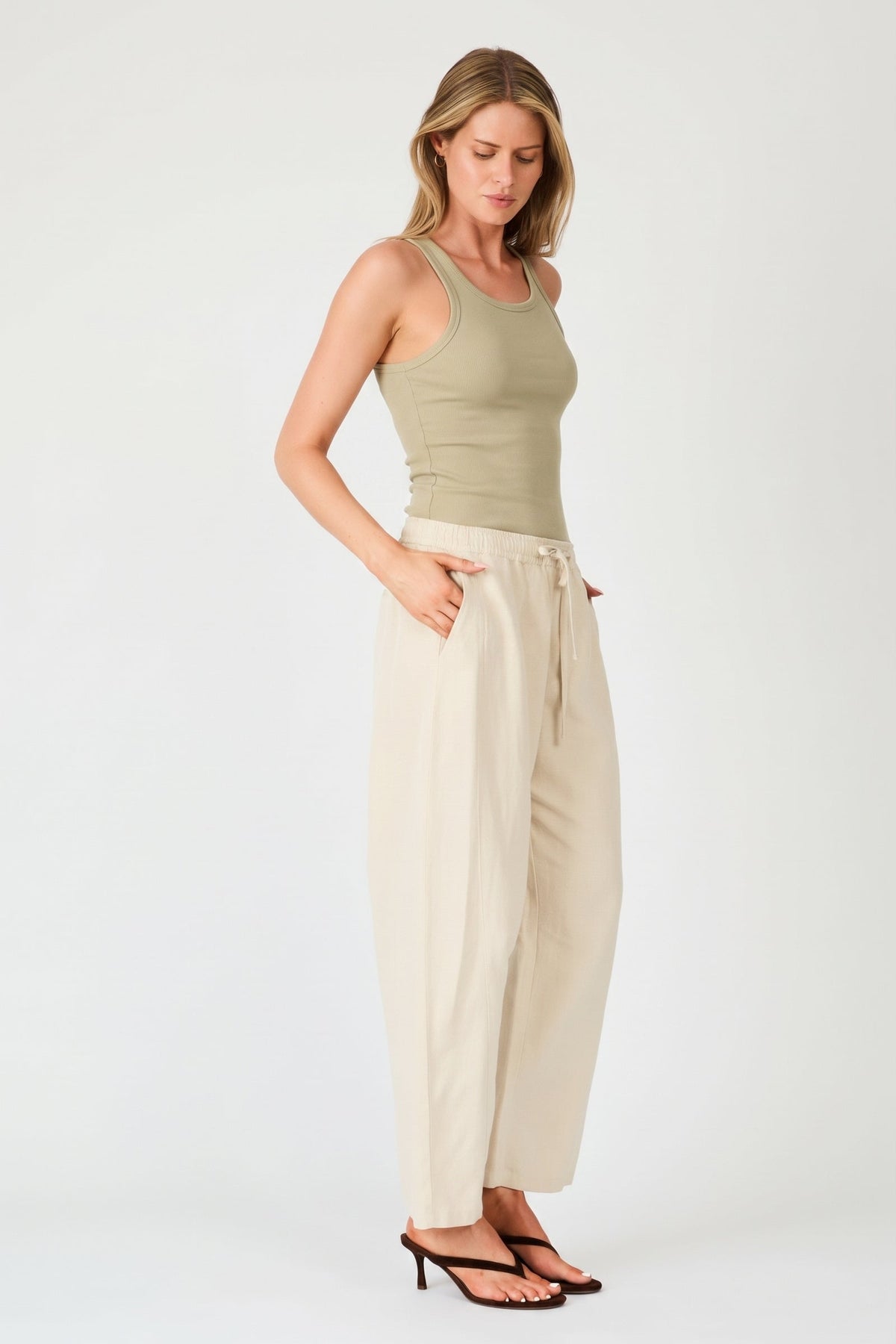 Petra Tank - Summer Olive