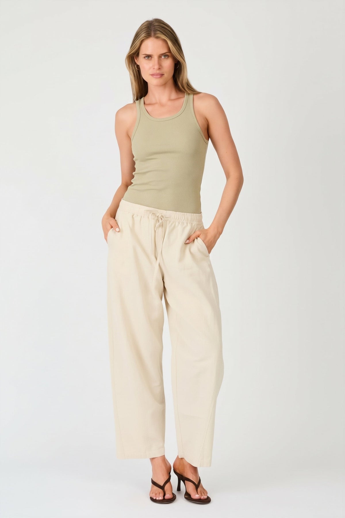 Petra Tank - Summer Olive