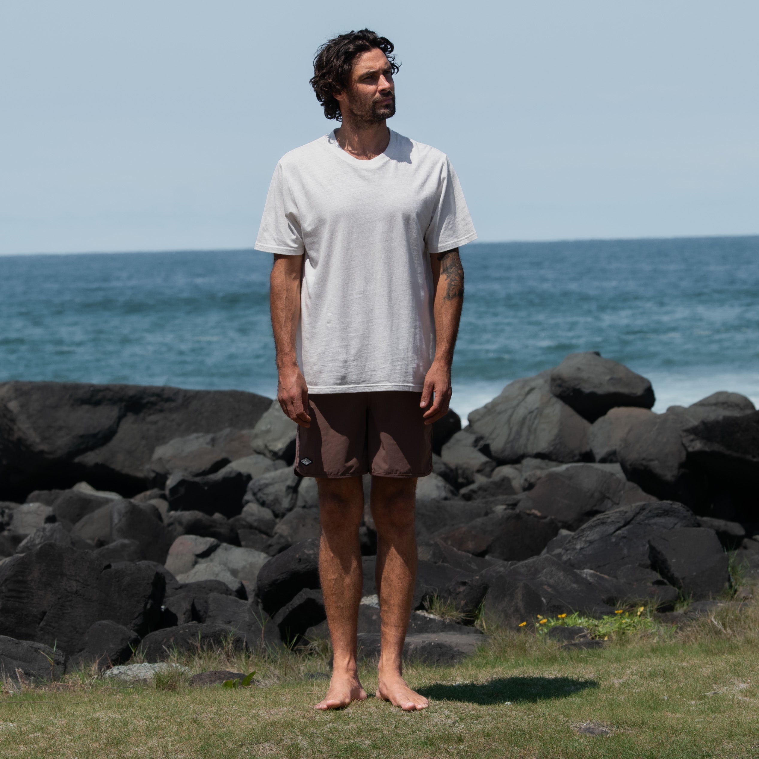 Stretch Boardshort - Brown