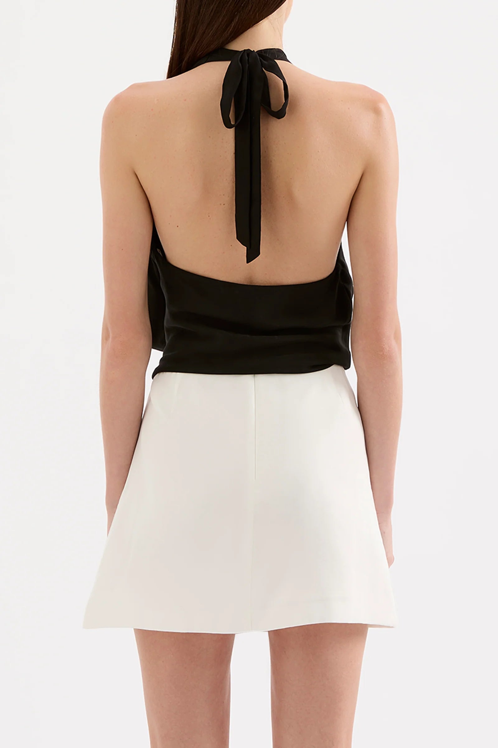 Leon Cupro Top - Black