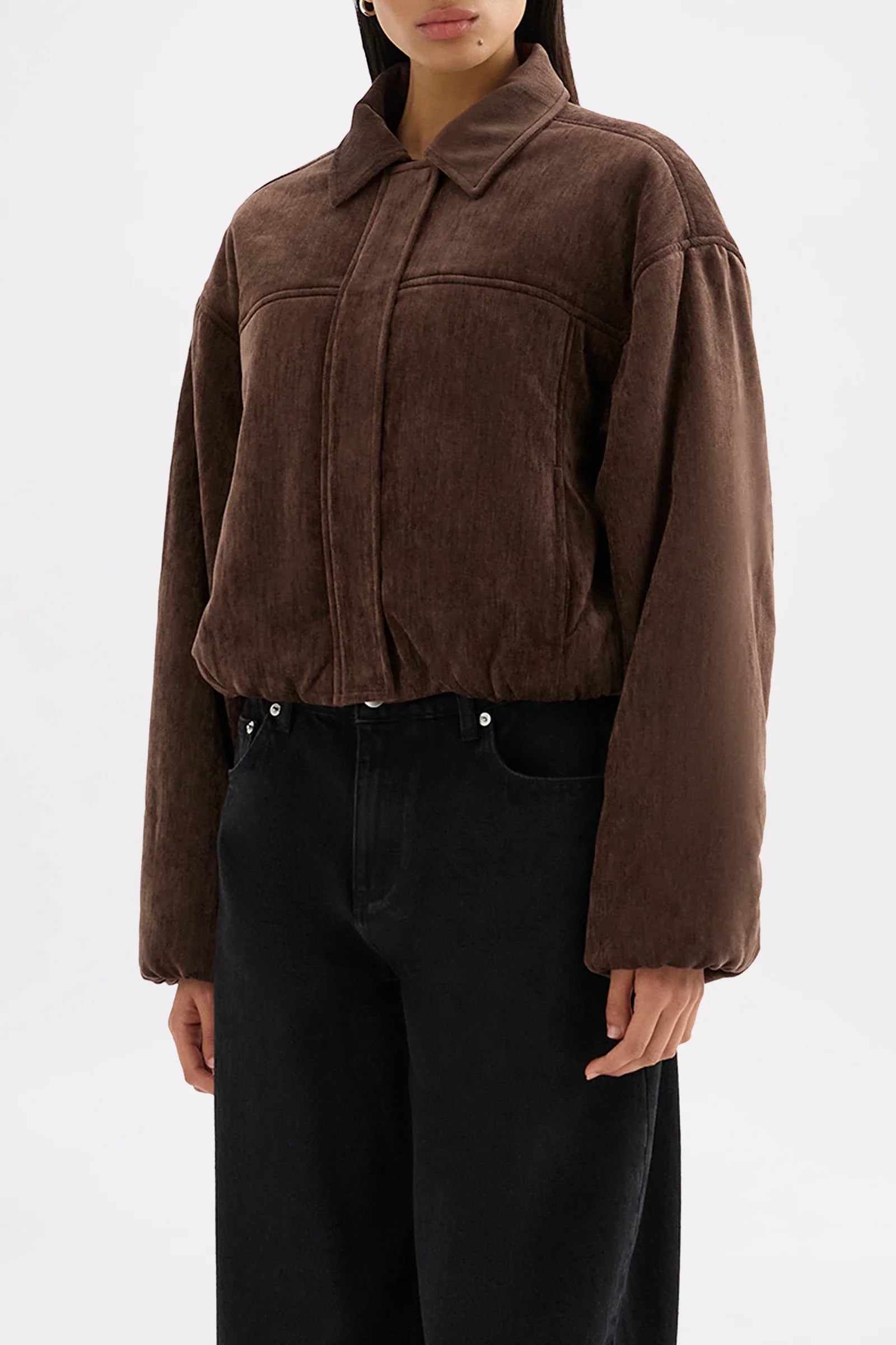 Sabina Bomber - Espresso