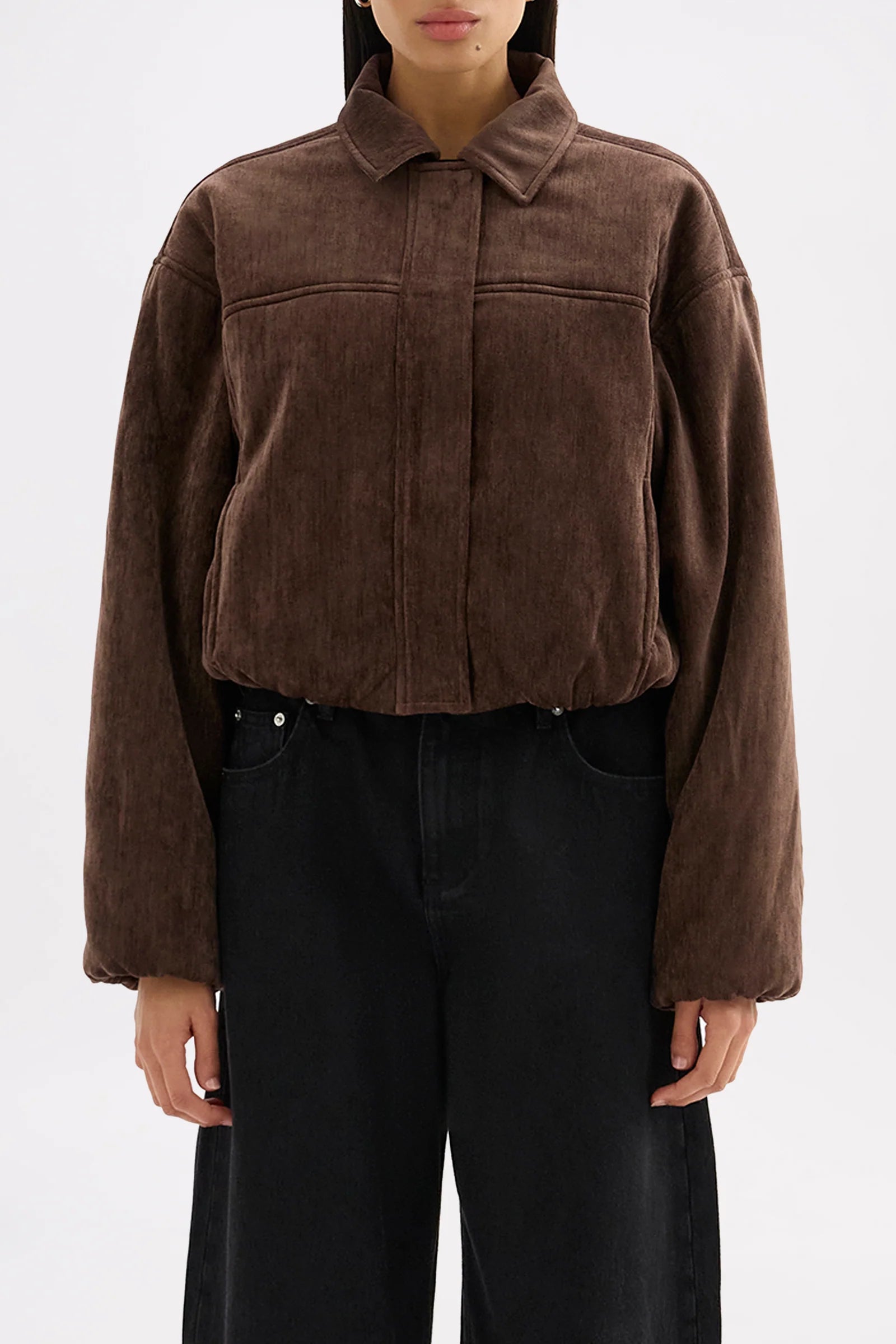 Sabina Bomber - Espresso