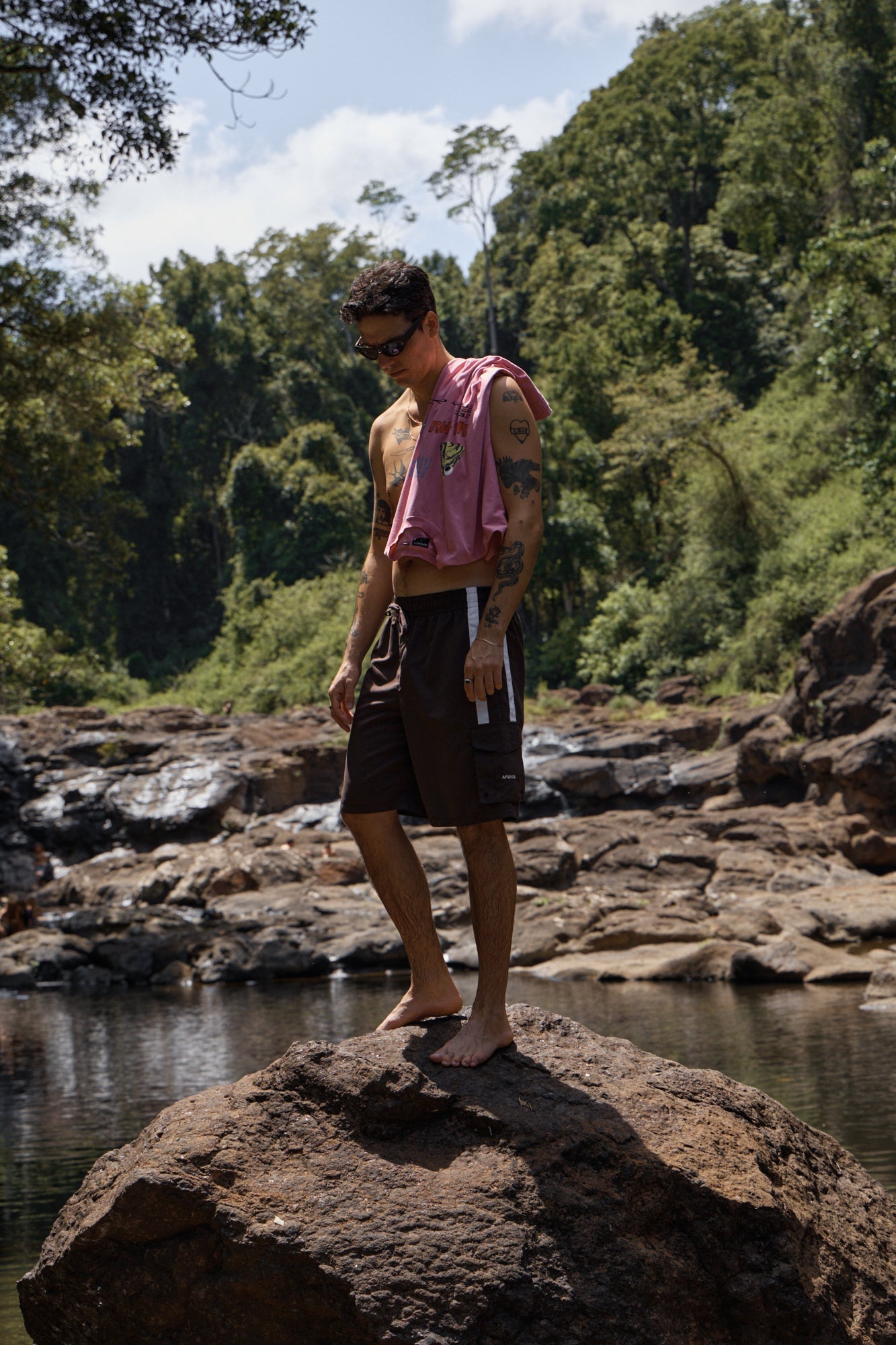 House Related Cargo Short 21" - Coffee